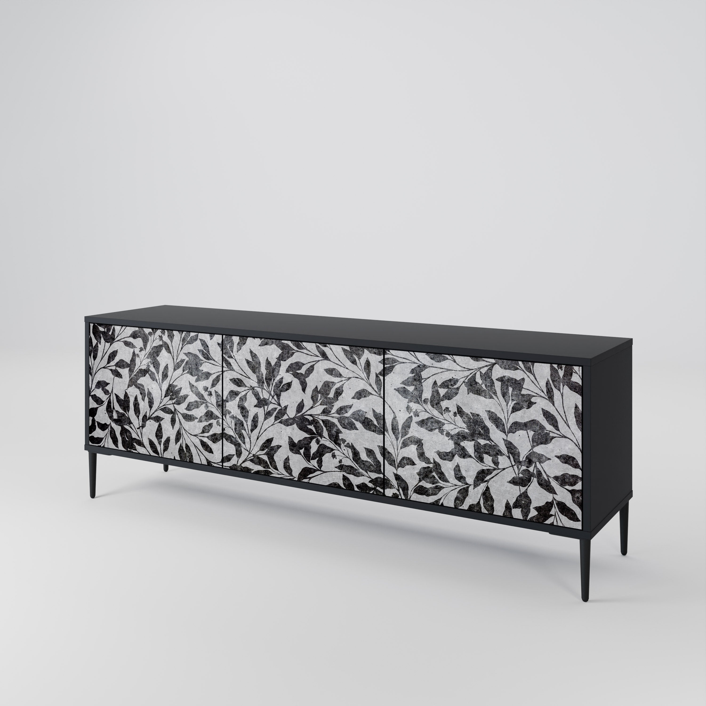 CHARCOAL SPROUT 3-türiges TV-Lowboard