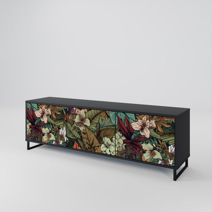 BOTANICAL EMERGENCE 3-türiges TV-Lowboard