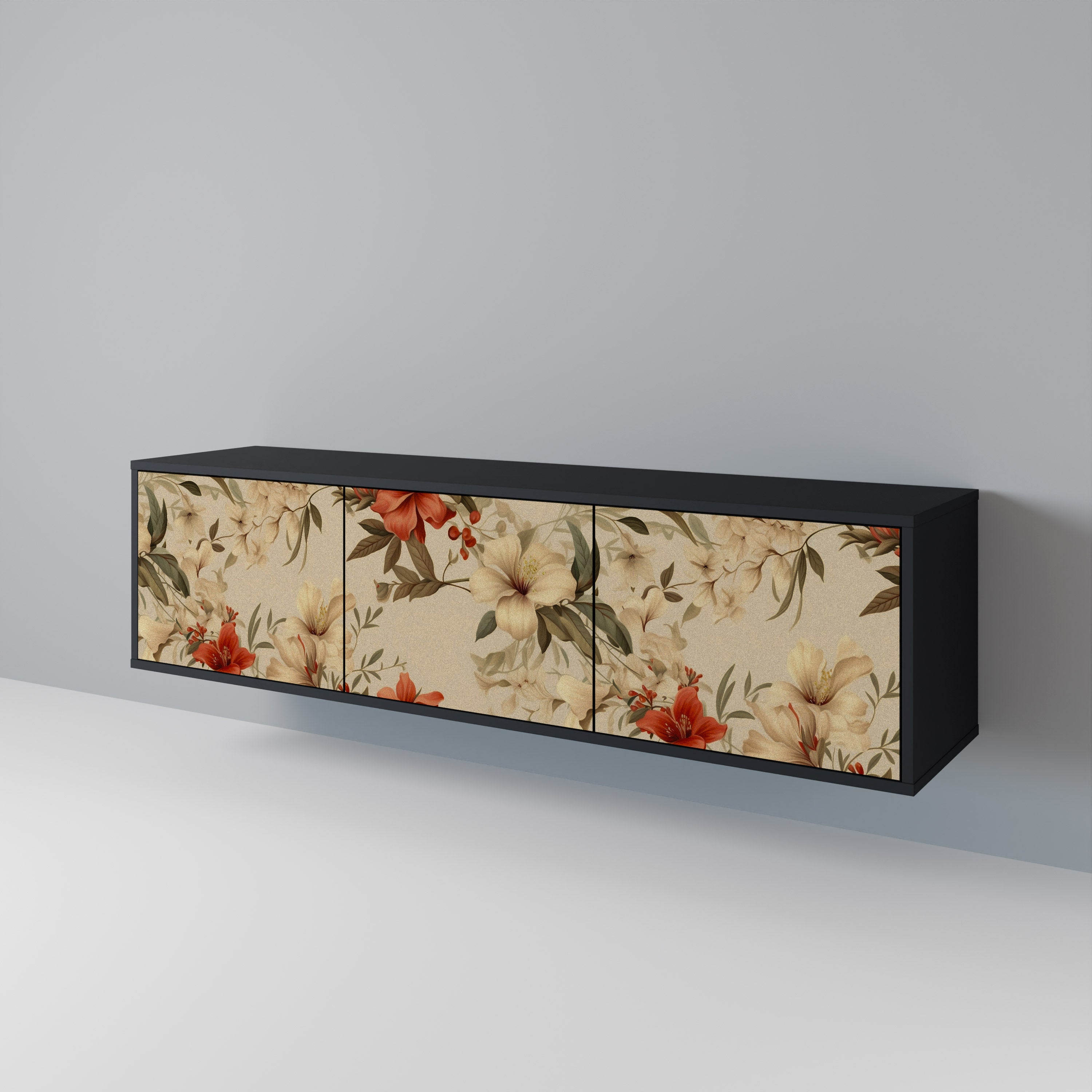 BLOOMING HARMONY 3-türiges TV-Lowboard