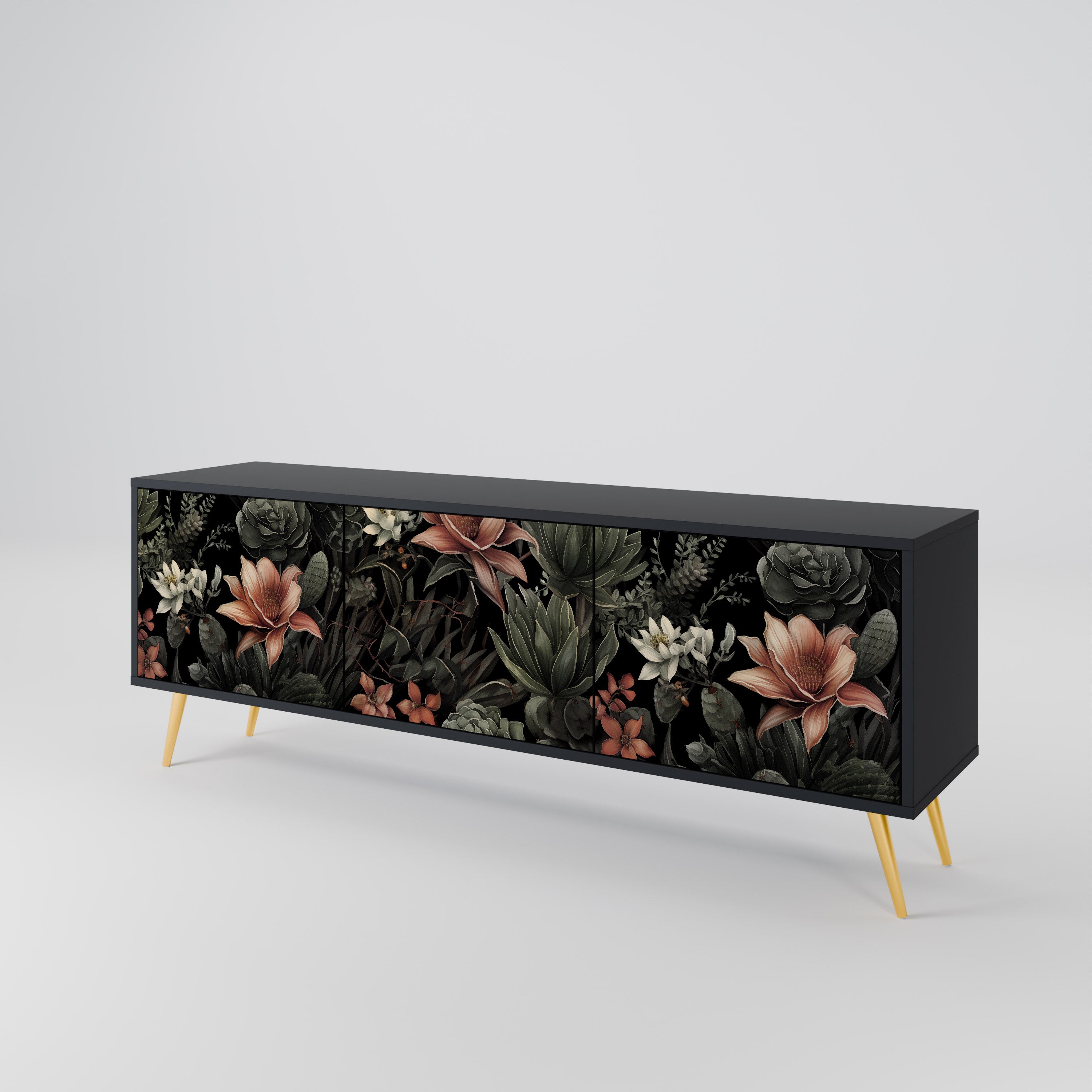 SECRET VERDURE 3-türiges TV-Lowboard