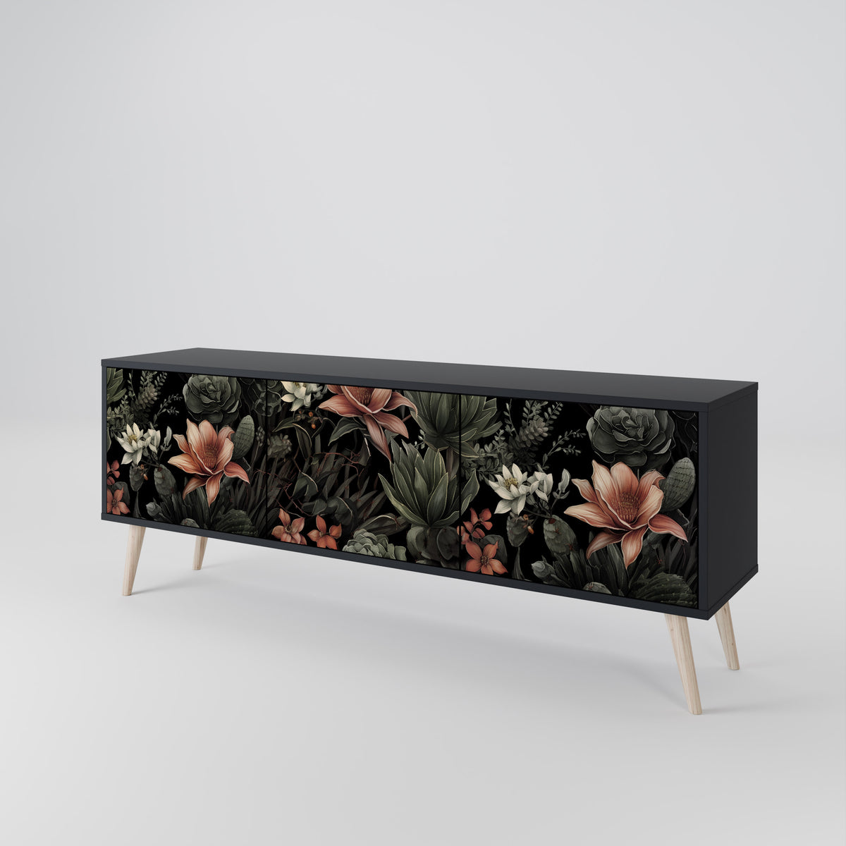 SECRET VERDURE 3-türiges TV-Lowboard