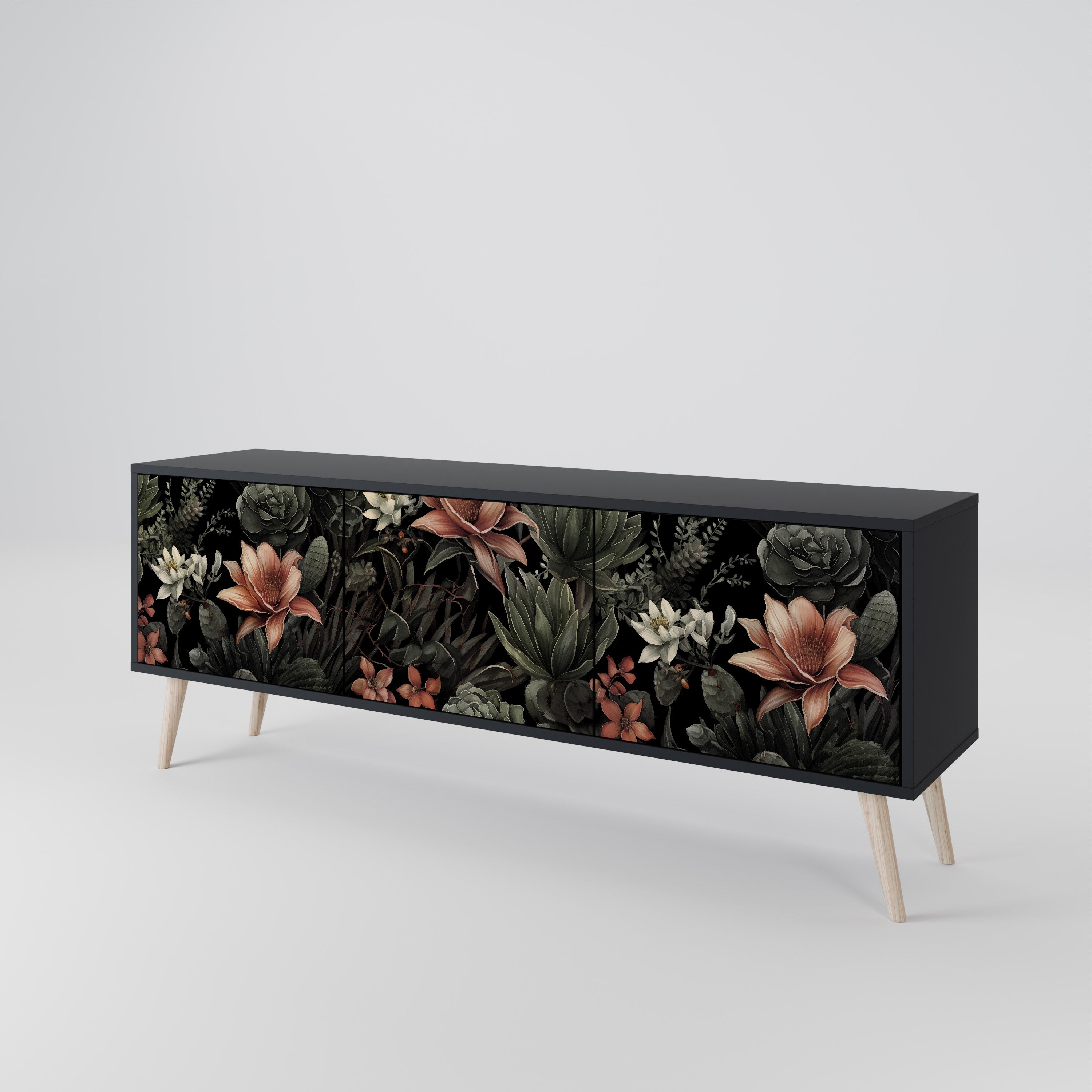 SECRET VERDURE 3-türiges TV-Lowboard