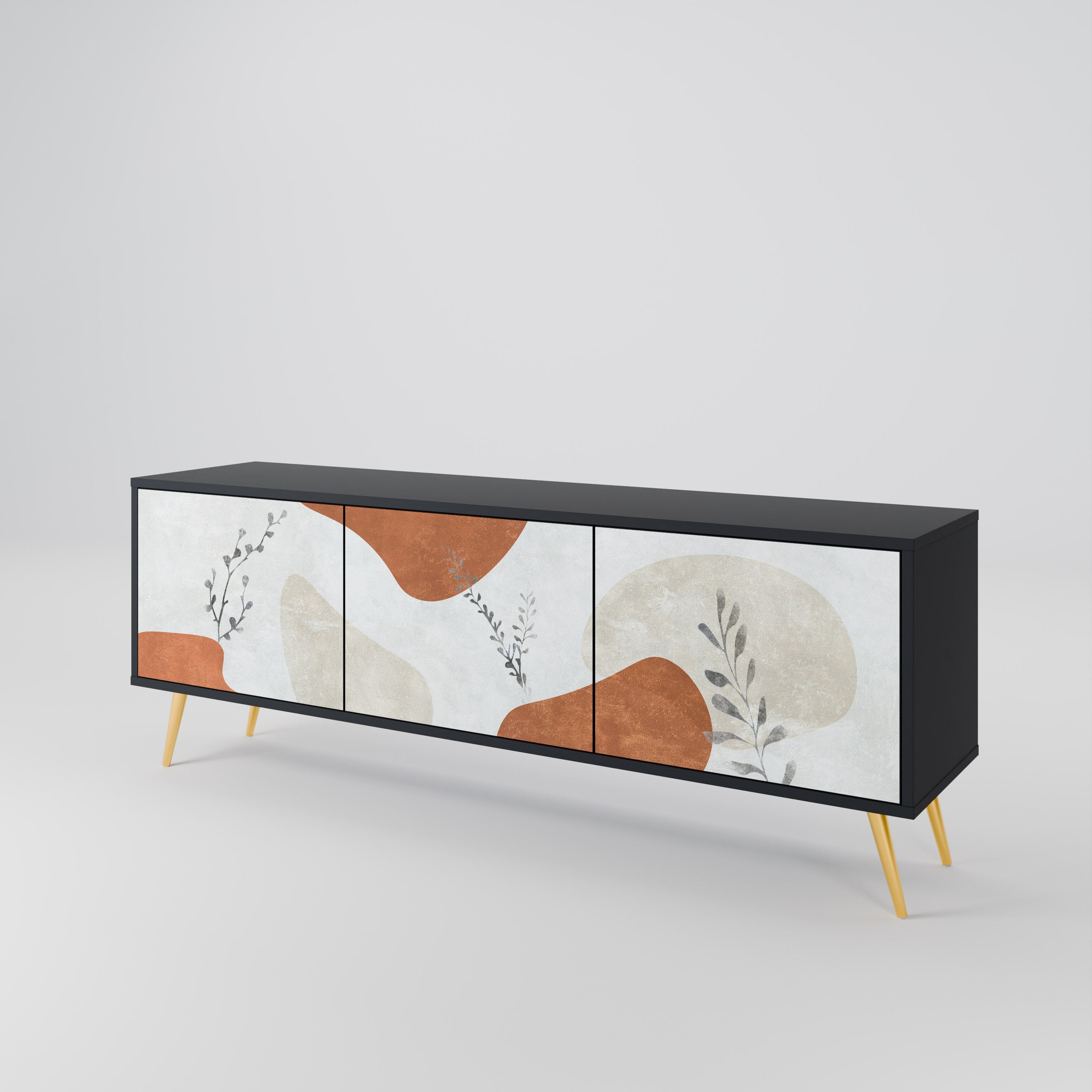 TRANQUIL TWIG 3-türiges TV-Lowboard