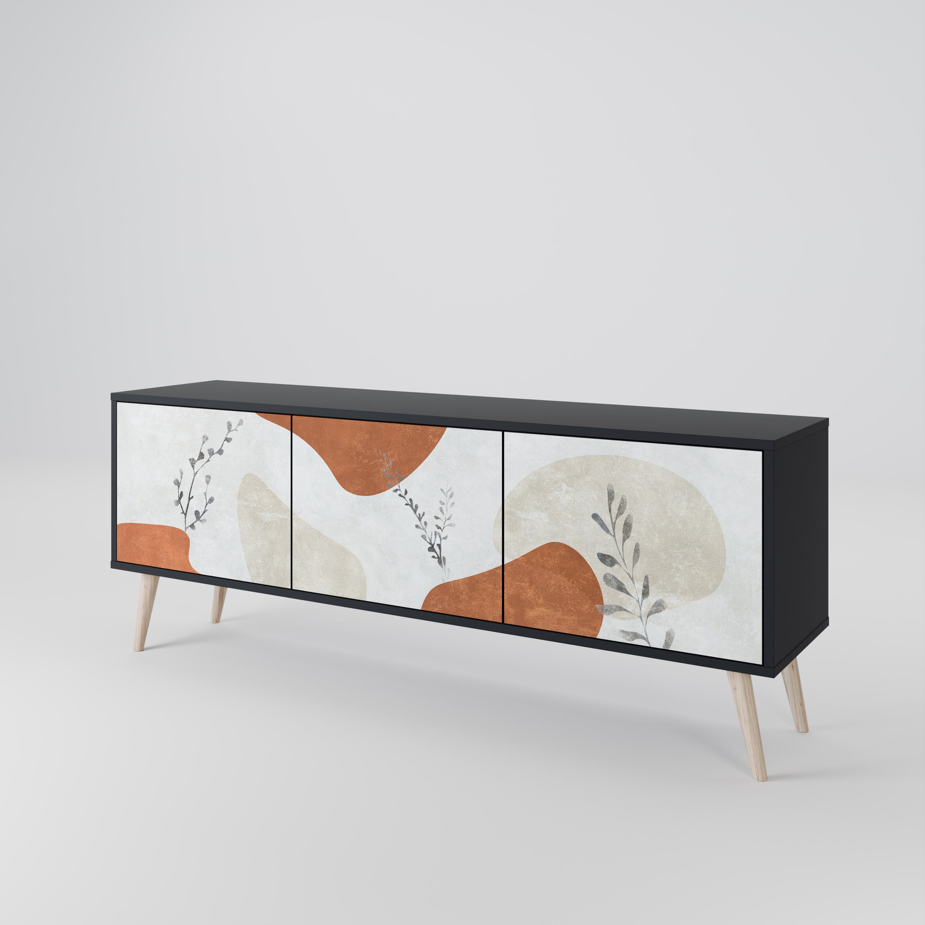 TRANQUIL TWIG 3-türiges TV-Lowboard