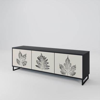 LEAFY STAMPS Mueble de TV de 3 Puertas