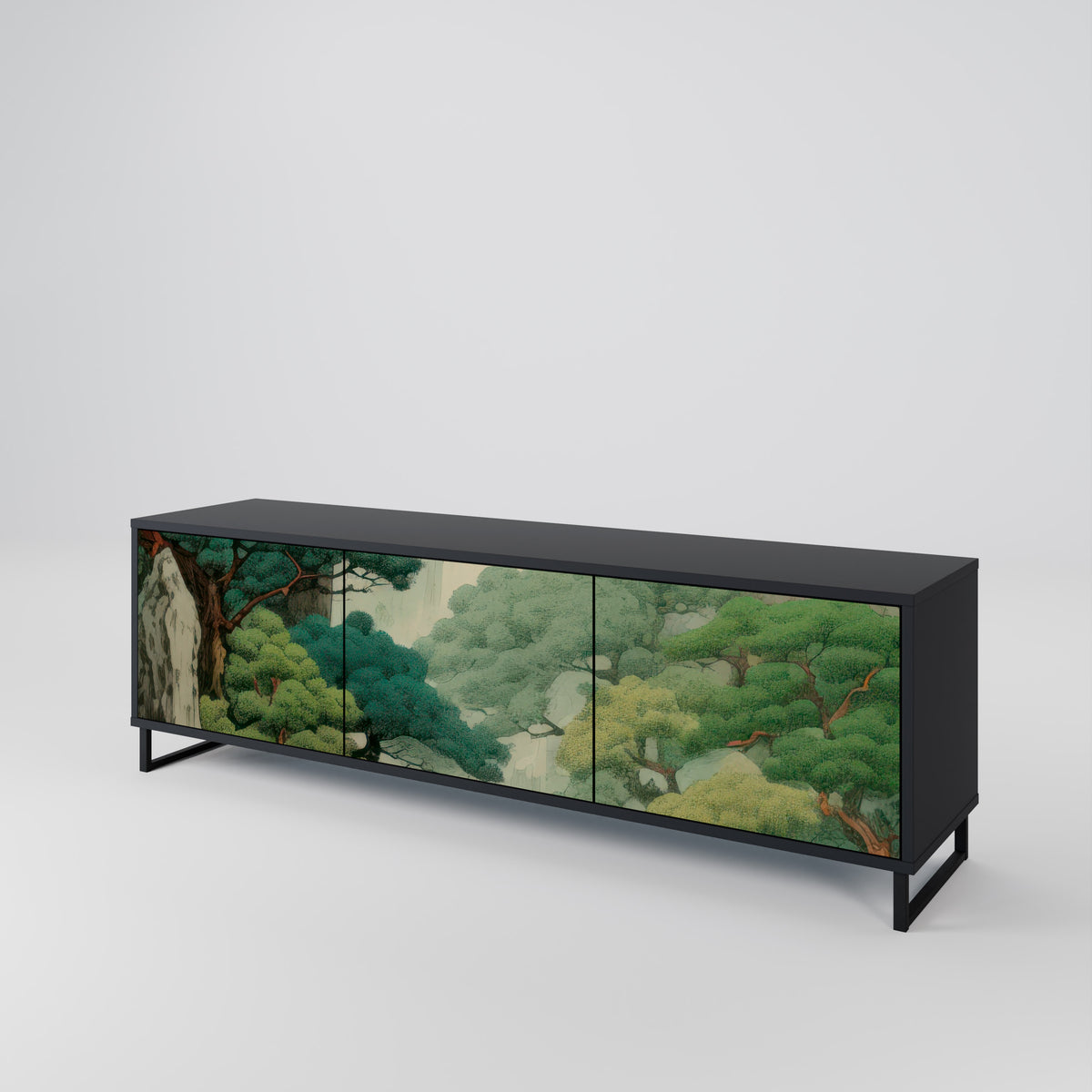 VERDURE ABYSS 3-türiges TV-Lowboard