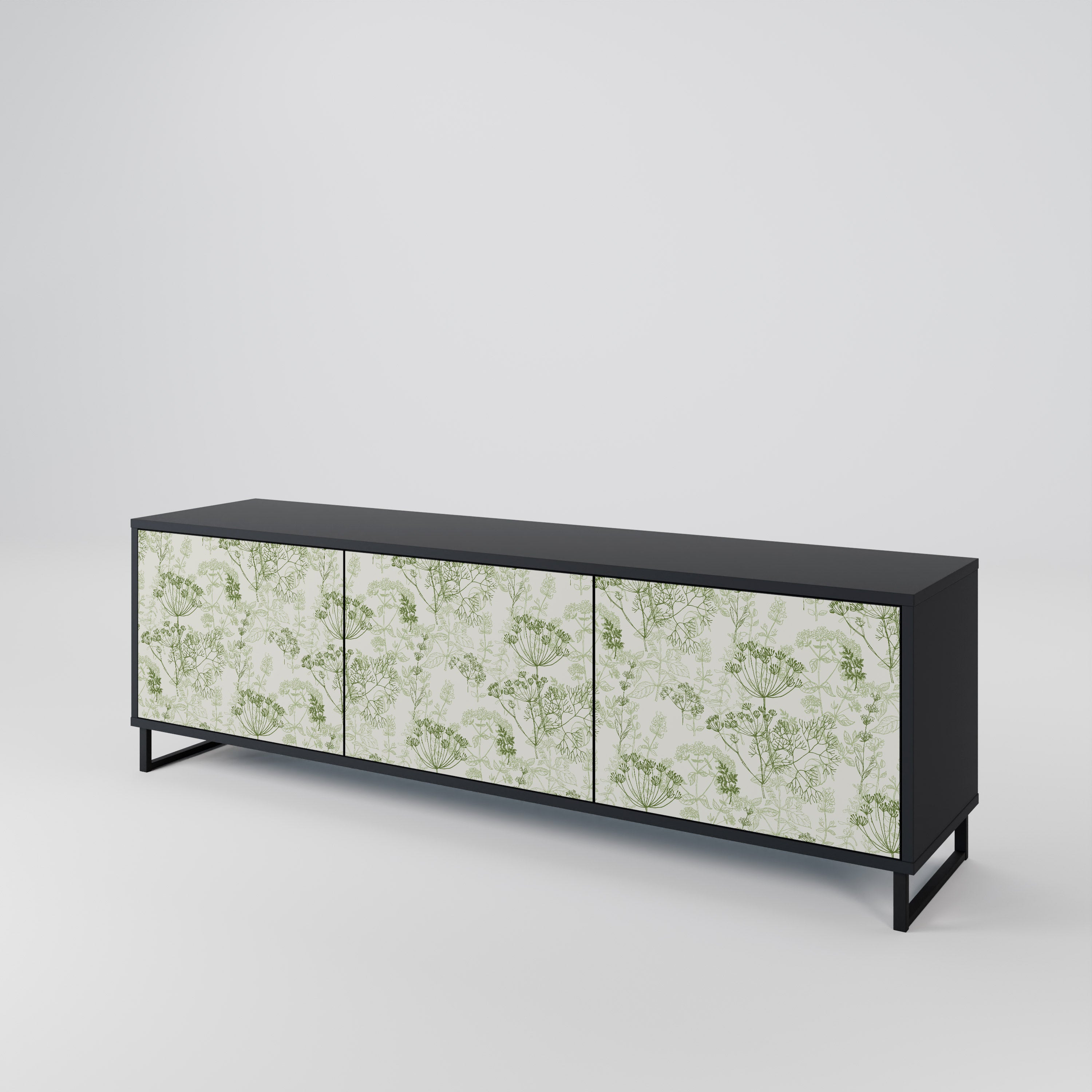 FENNEL BALDACHIN 3-türiges TV-Lowboard