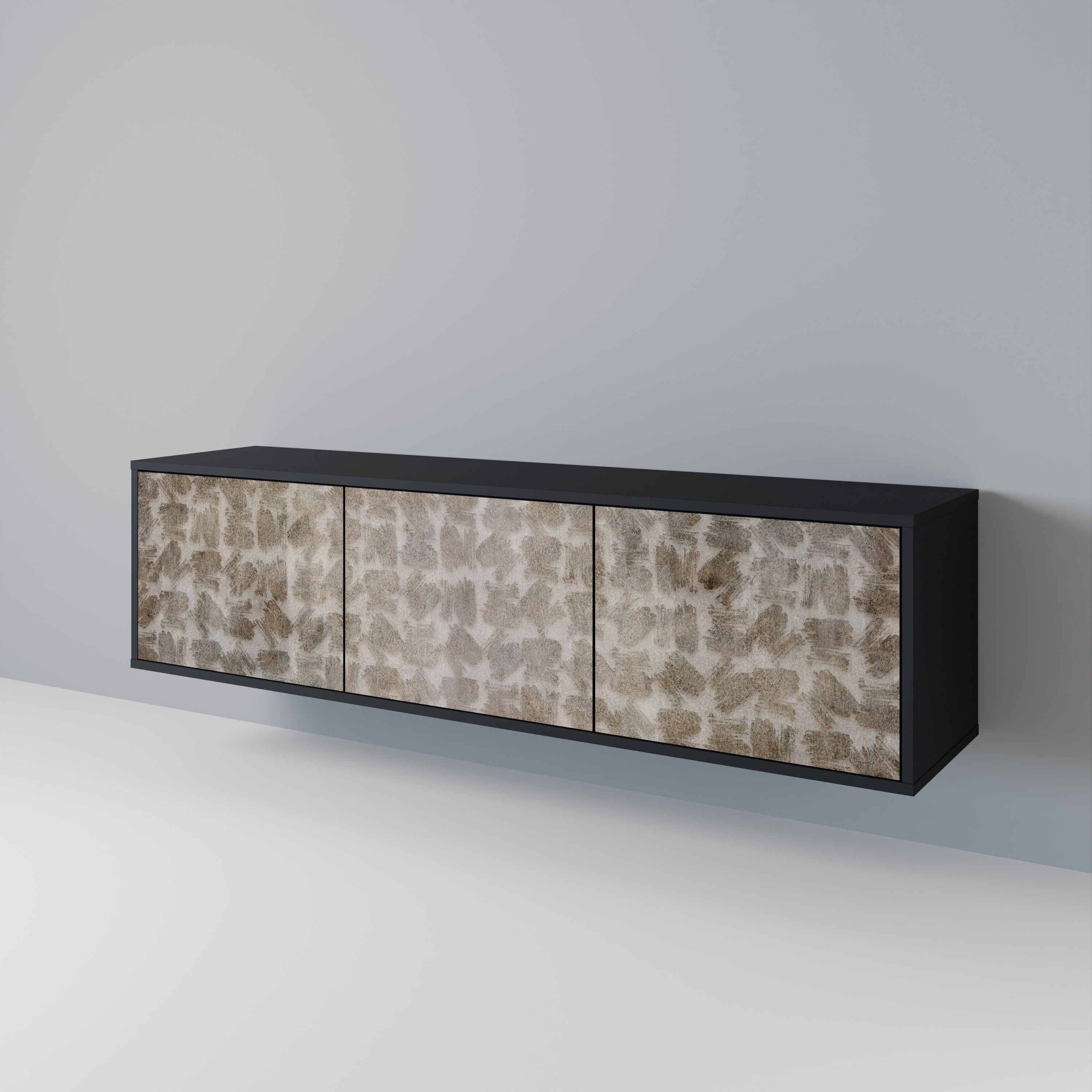 SLIGHTLY BLURRED Mueble de TV de 3 Puertas