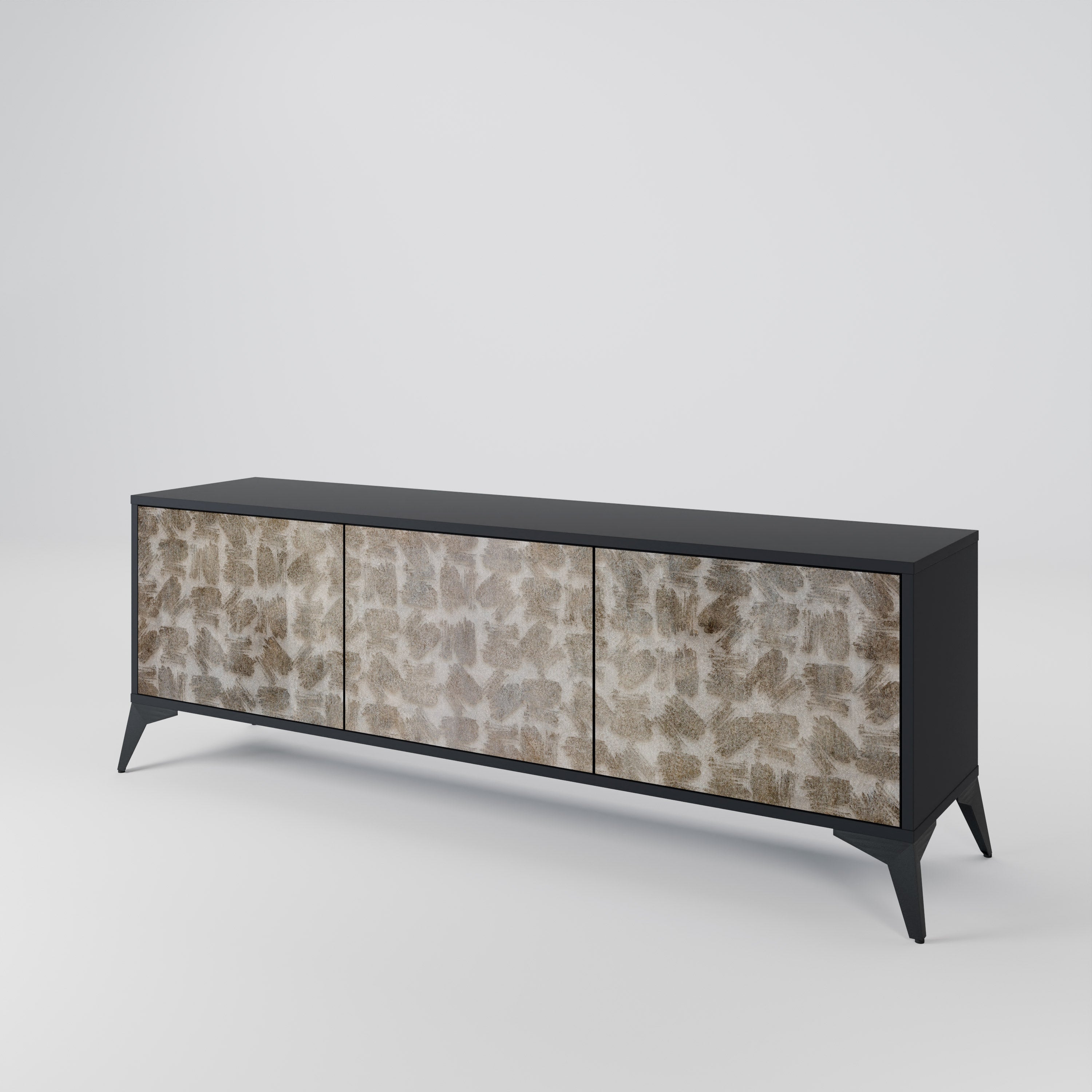 SLIGHTLY BLURRED Mueble de TV de 3 Puertas
