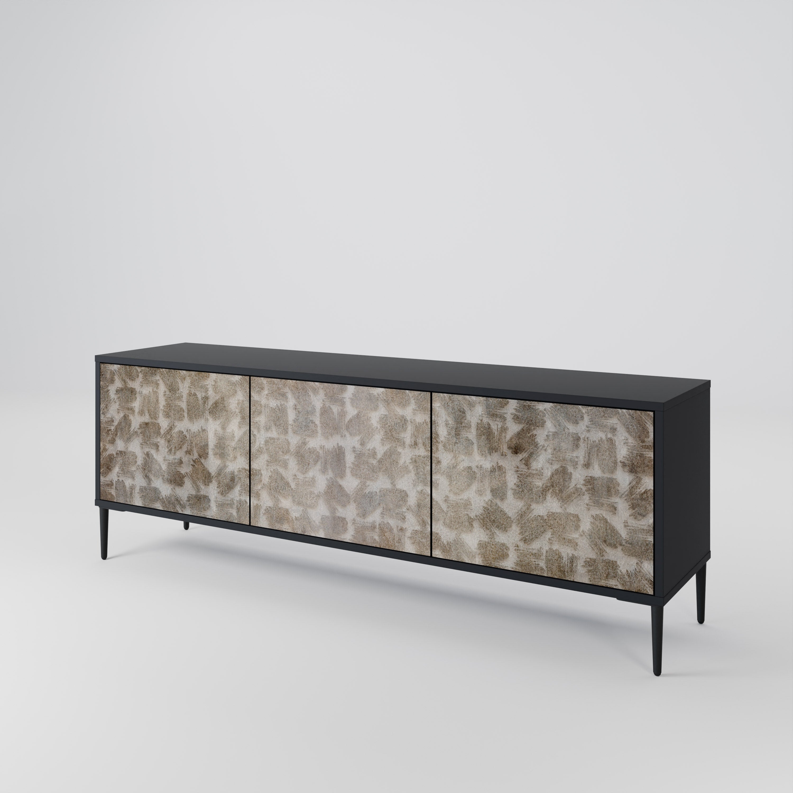 SLIGHTLY BLURRED Mueble de TV de 3 Puertas