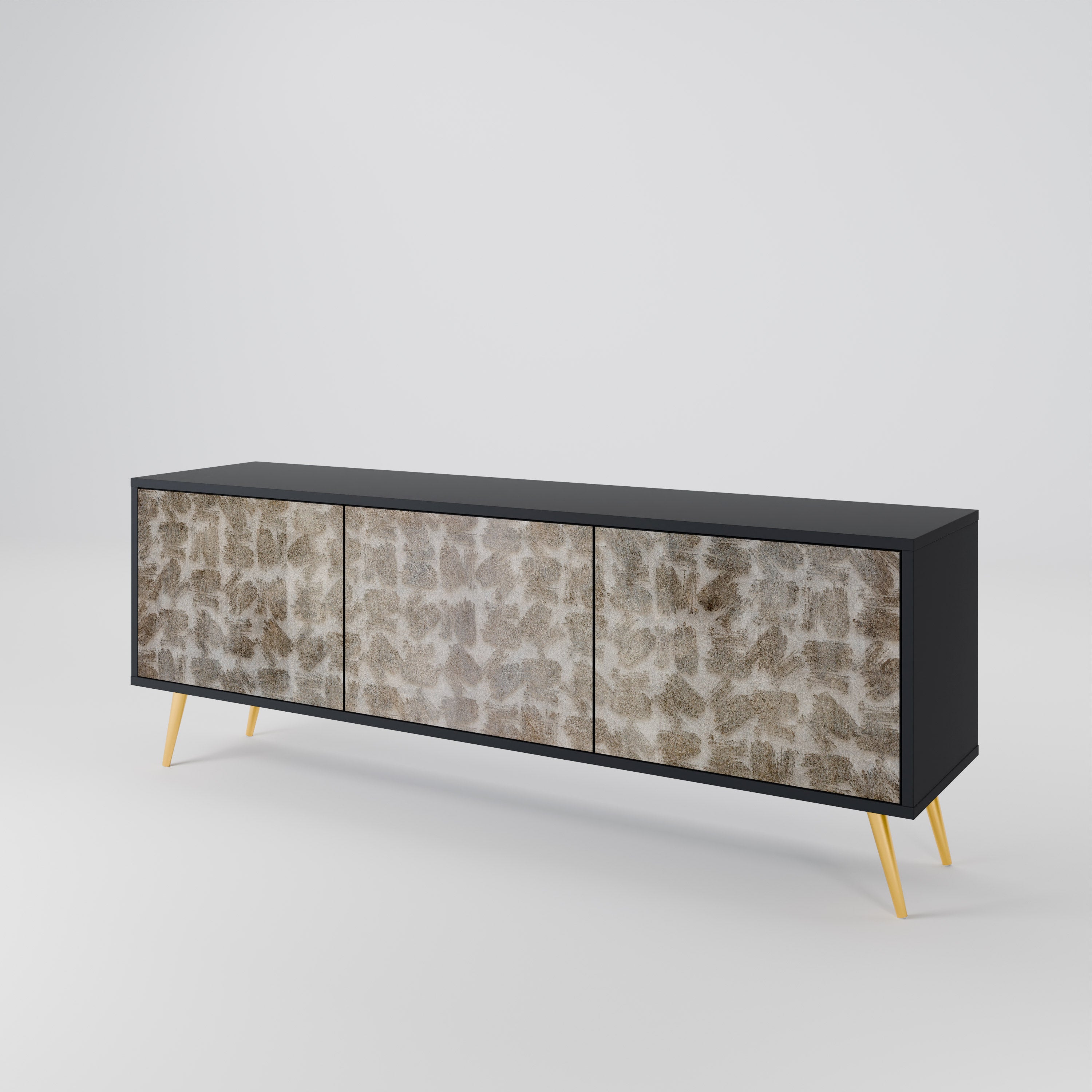 SLIGHTLY BLURRED Mueble de TV de 3 Puertas