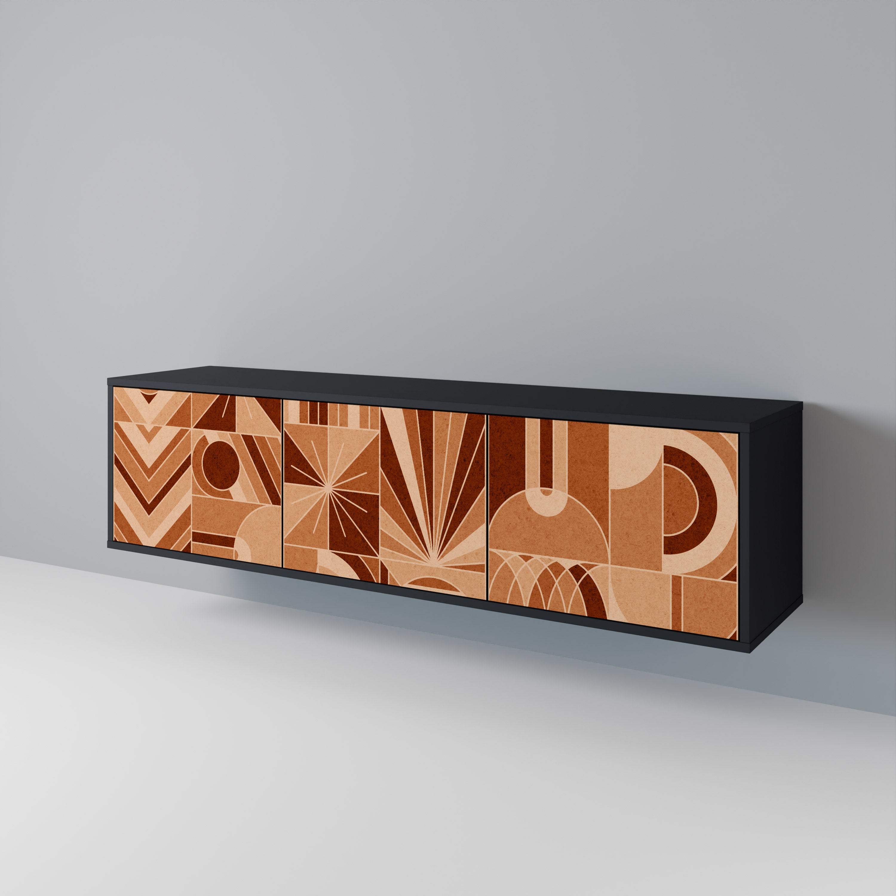 PRISM MOSAIC Mueble de TV de 3 Puertas