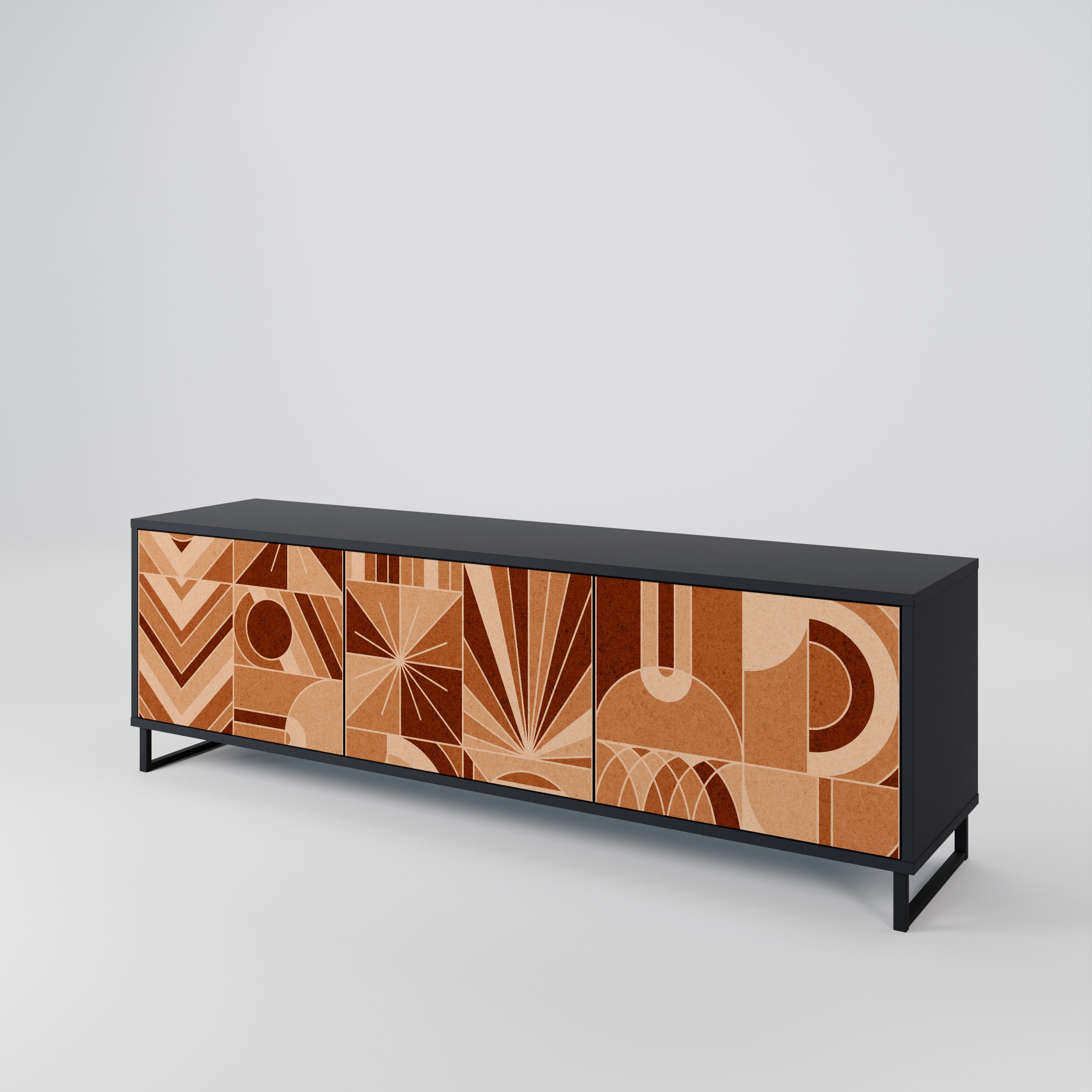PRISM MOSAIC Mueble de TV de 3 Puertas
