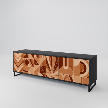 PRISM MOSAIC Mueble de TV de 3 Puertas