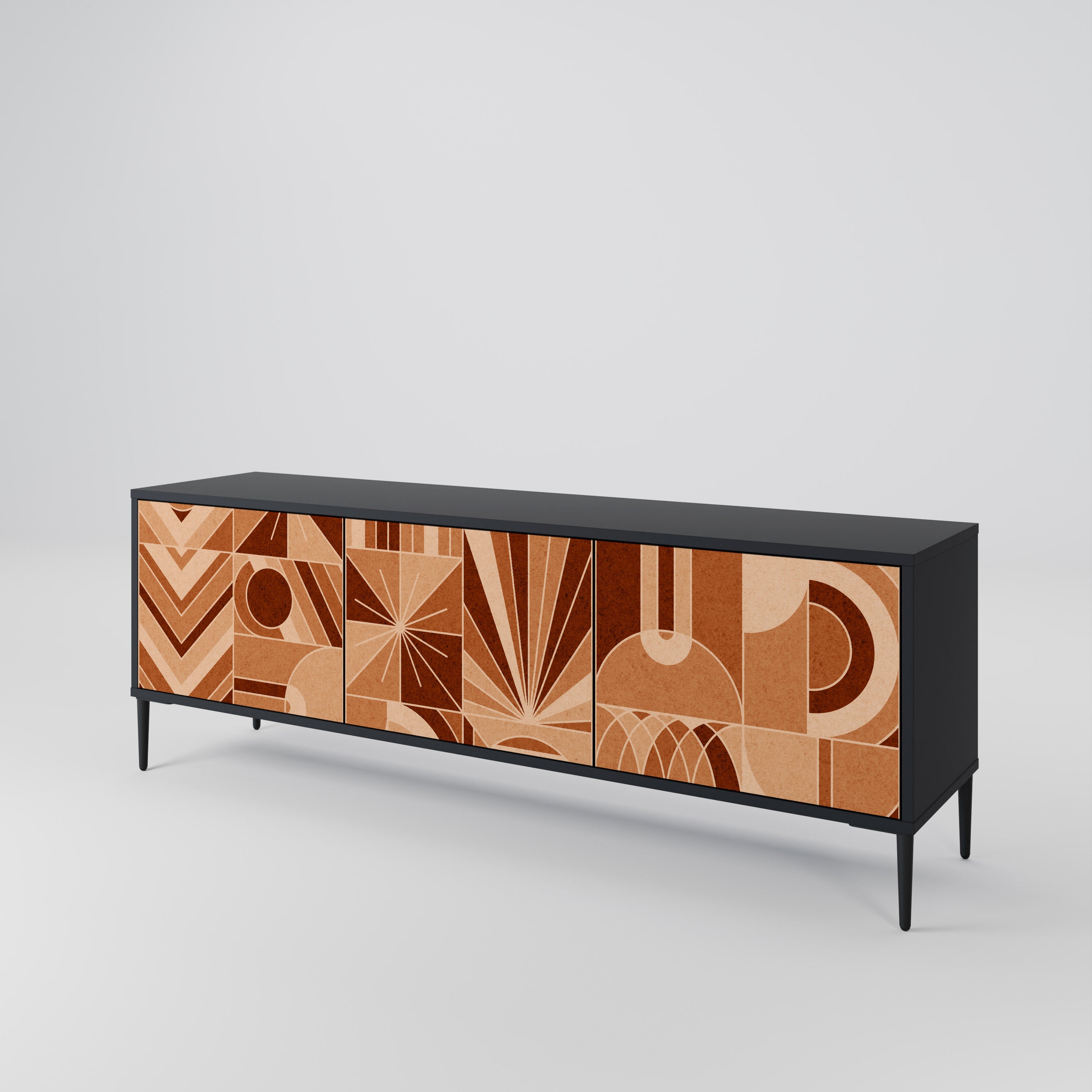 PRISM MOSAIC Mueble de TV de 3 Puertas