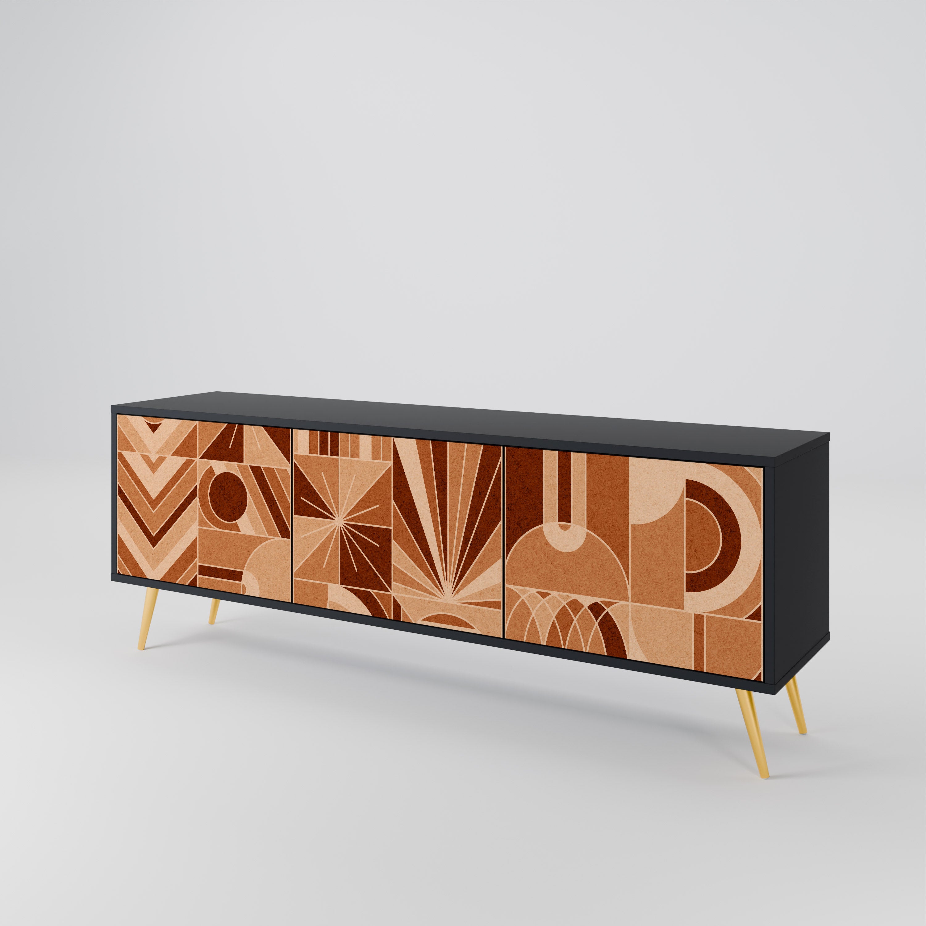 PRISM MOSAIC Mueble de TV de 3 Puertas