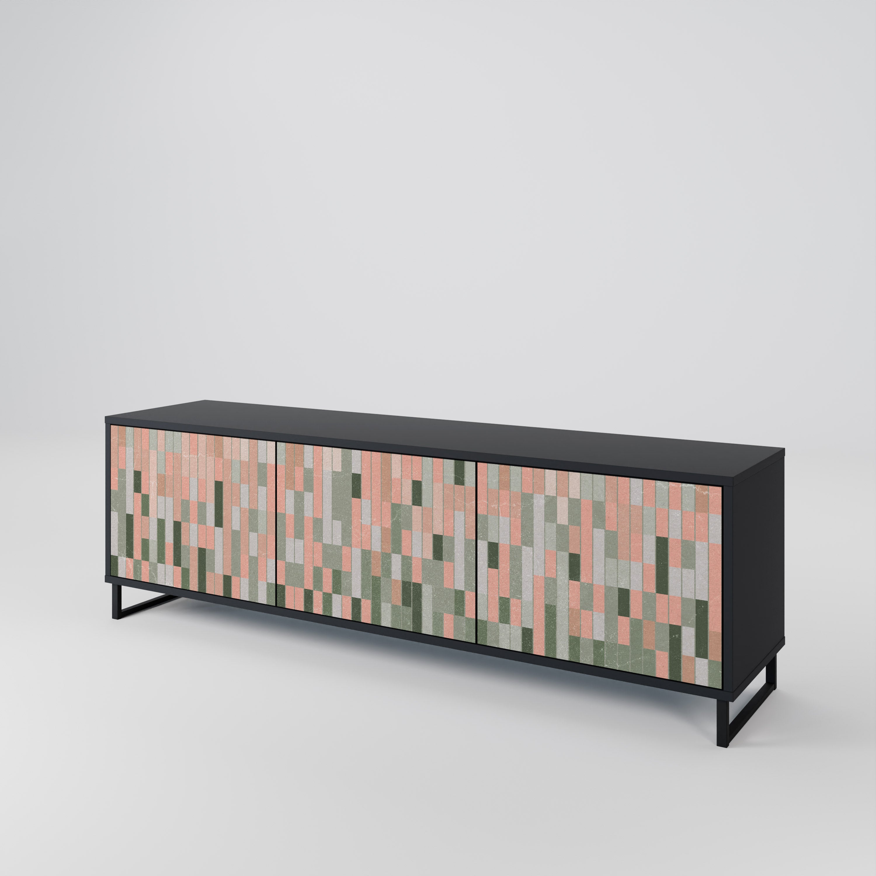 BUILDING THE FUTURE Mueble de TV de 3 Puertas