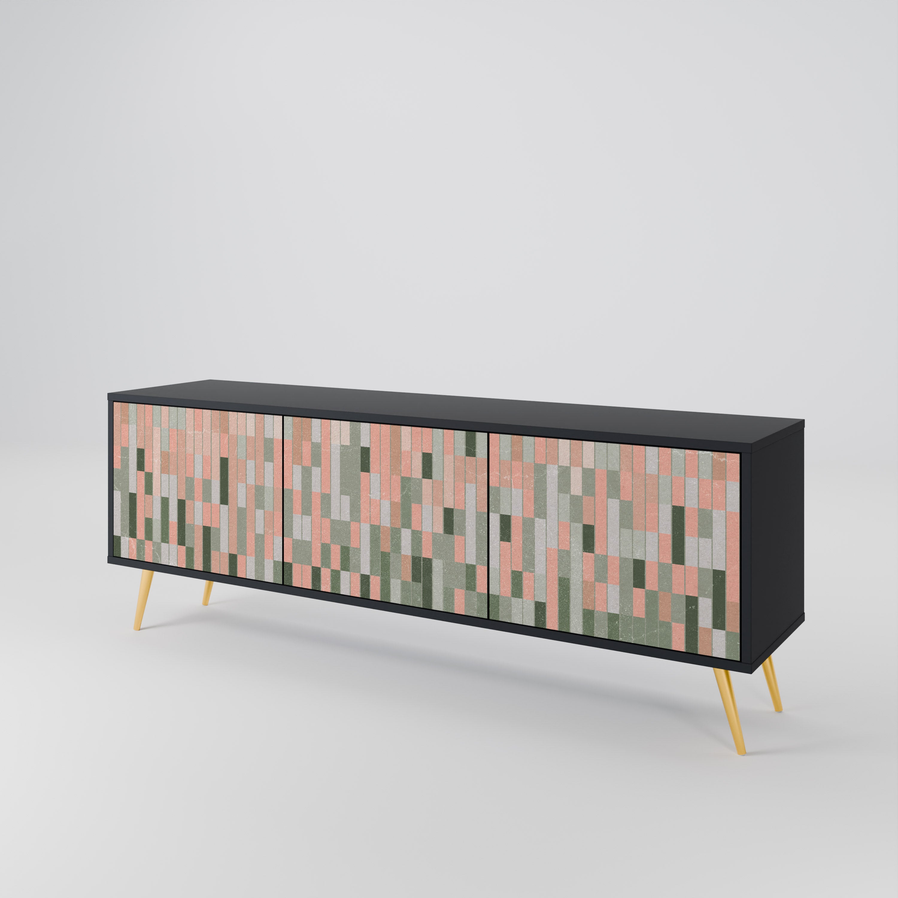 BUILDING THE FUTURE Mueble de TV de 3 Puertas