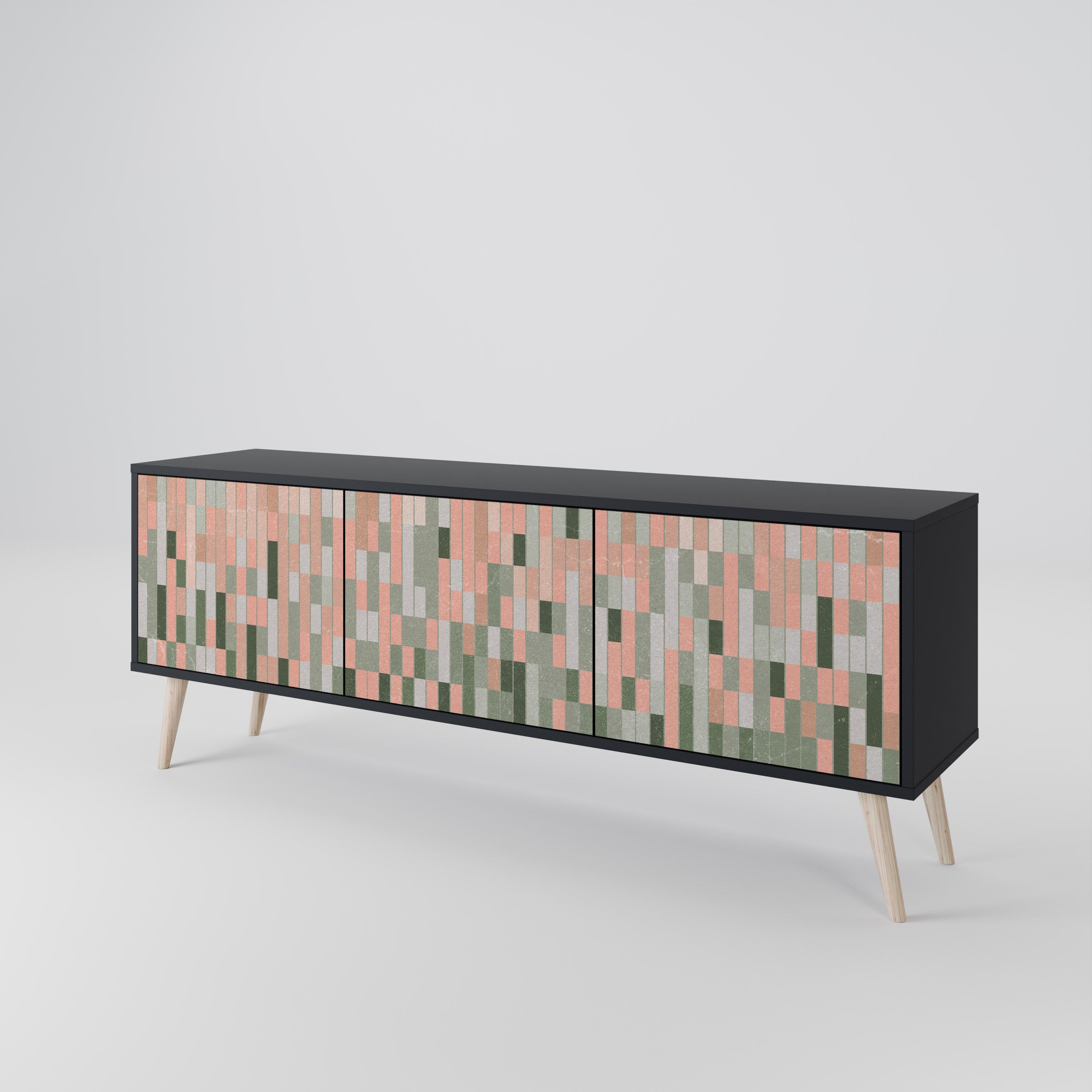 BUILDING THE FUTURE Mueble de TV de 3 Puertas