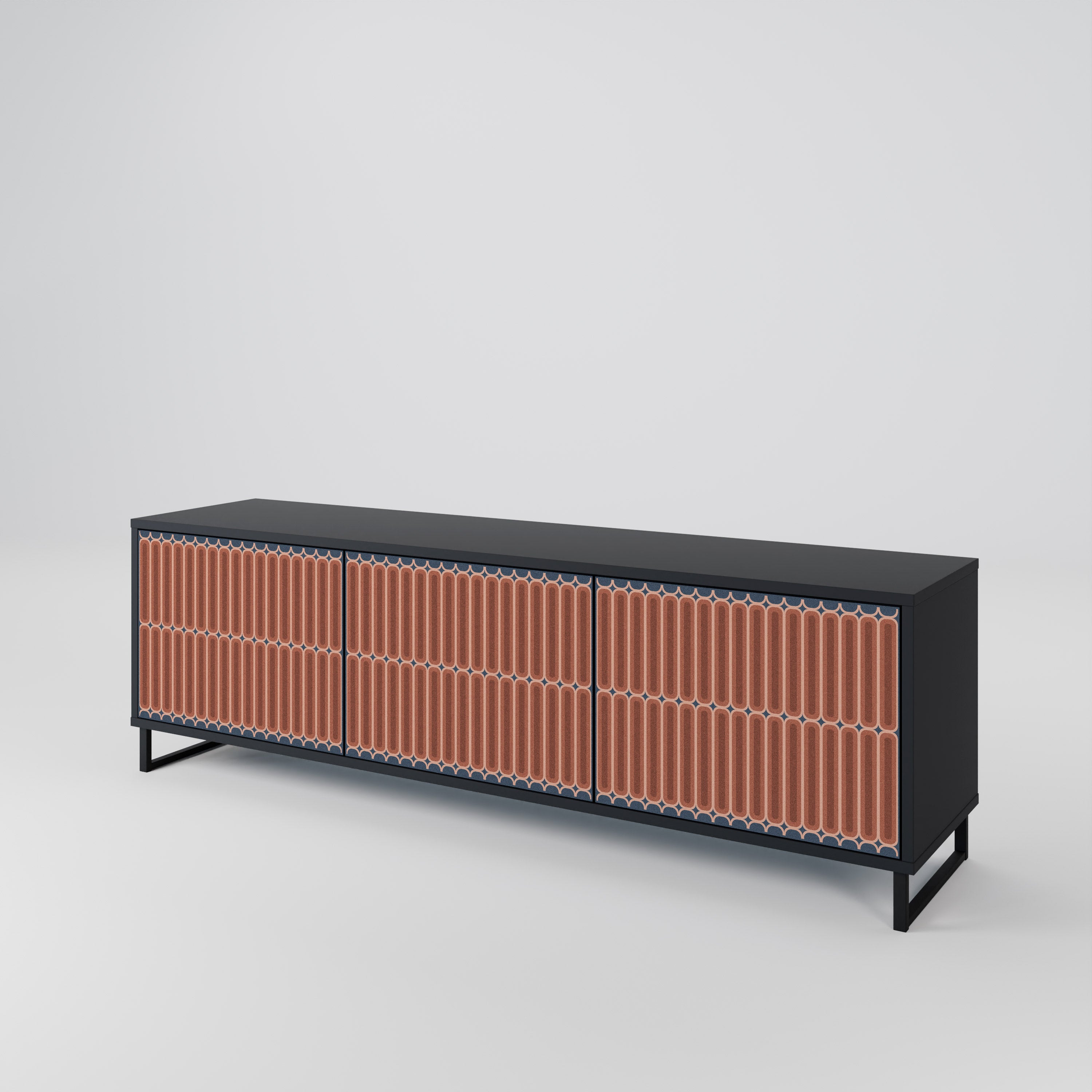 HYPNOTIC GATE Mueble de TV de 3 Puertas
