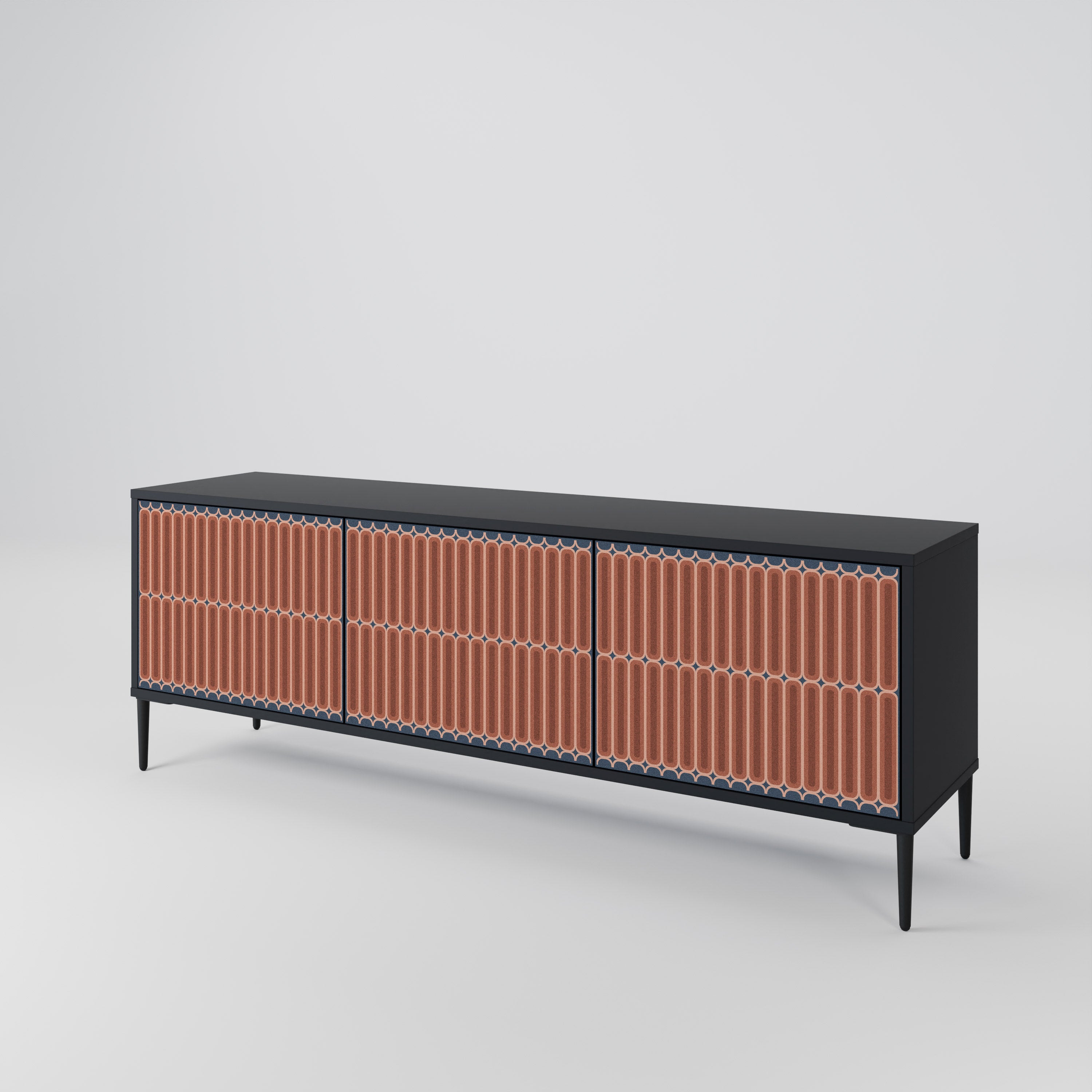 HYPNOTIC GATE Mueble de TV de 3 Puertas