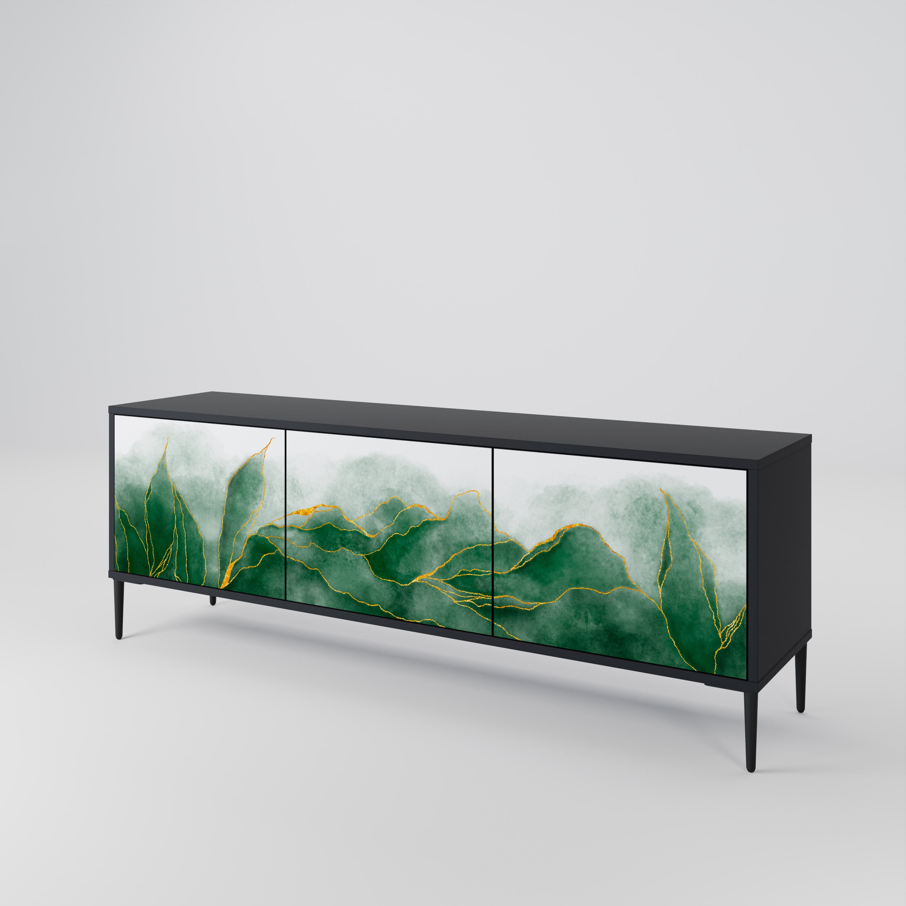 EXPENSIVE NATURE Mueble de TV de 3 Puertas