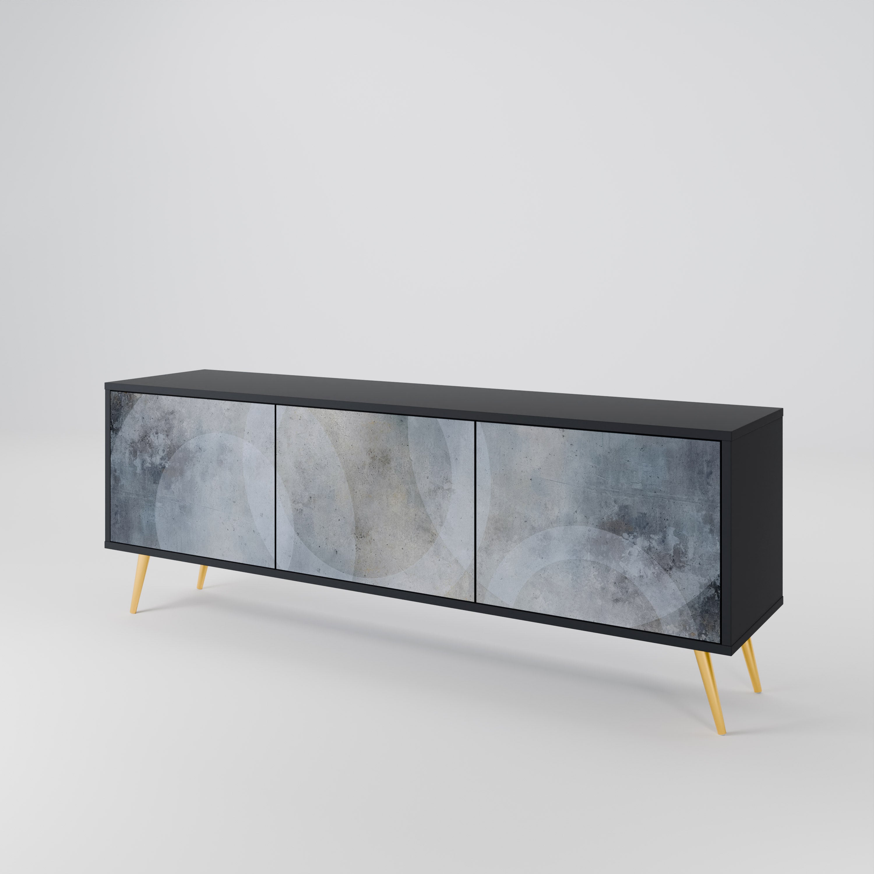 MUTED ARC Mueble de TV de 3 Puertas