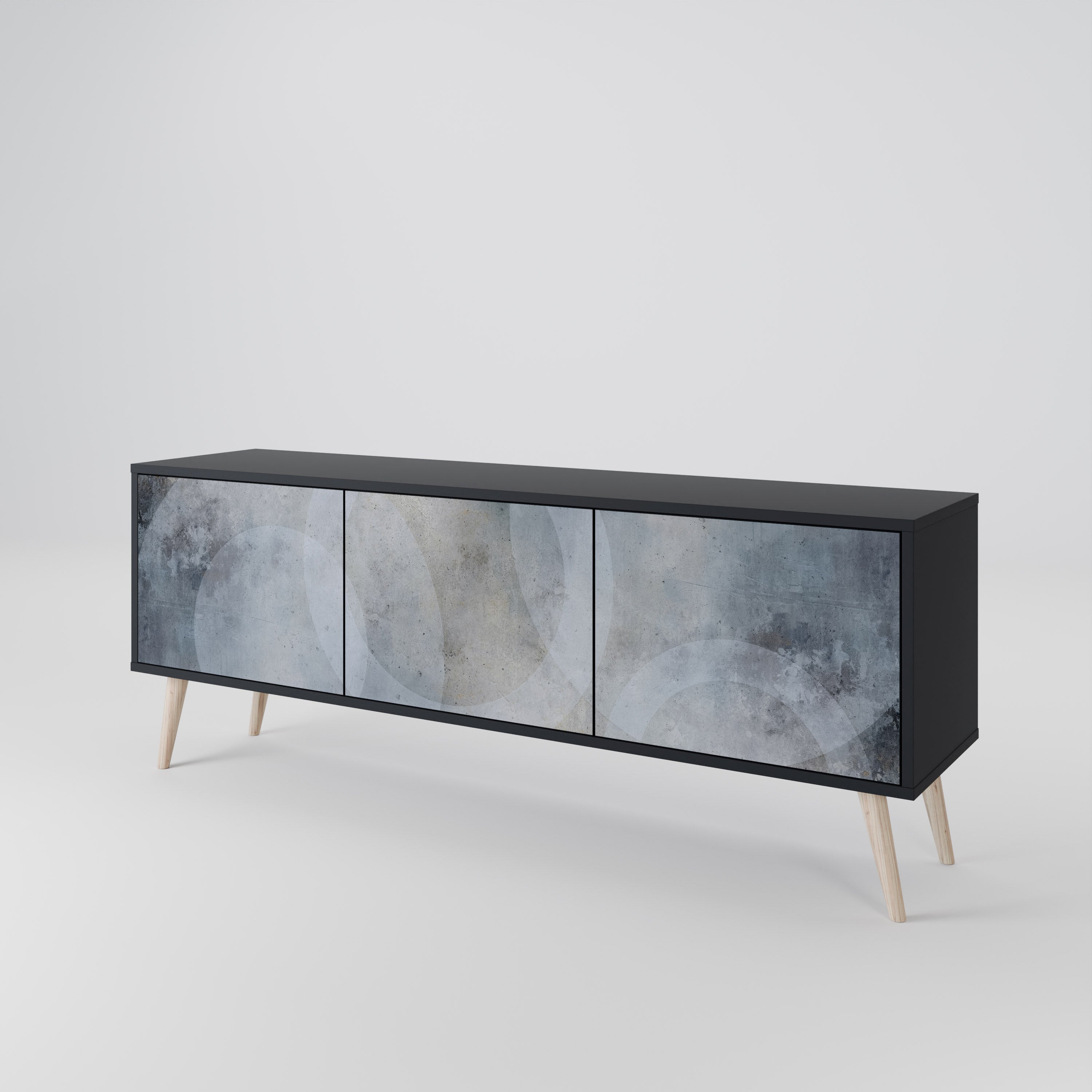 MUTED ARC Mueble de TV de 3 Puertas
