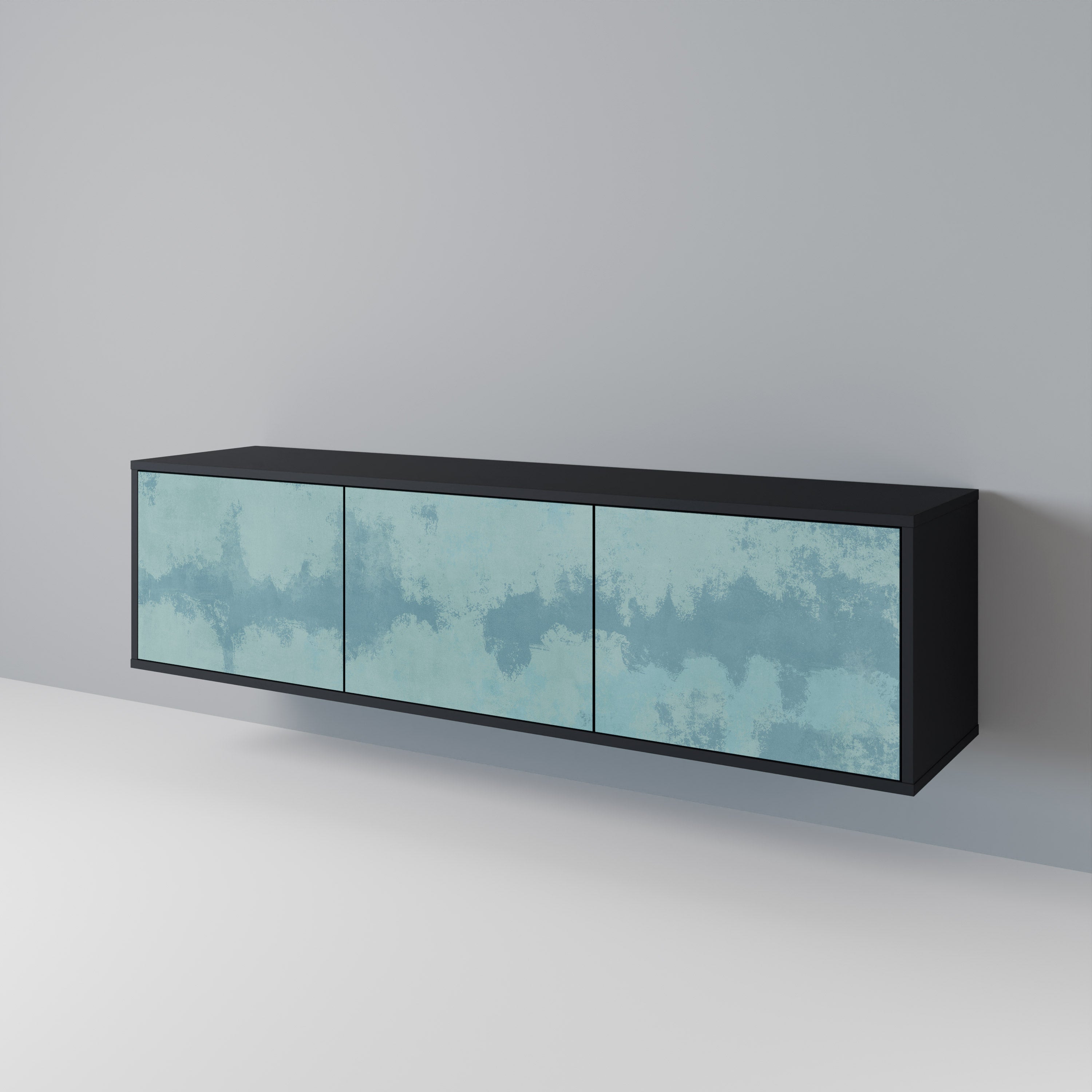 SKY WASH Mueble de TV de 3 Puertas