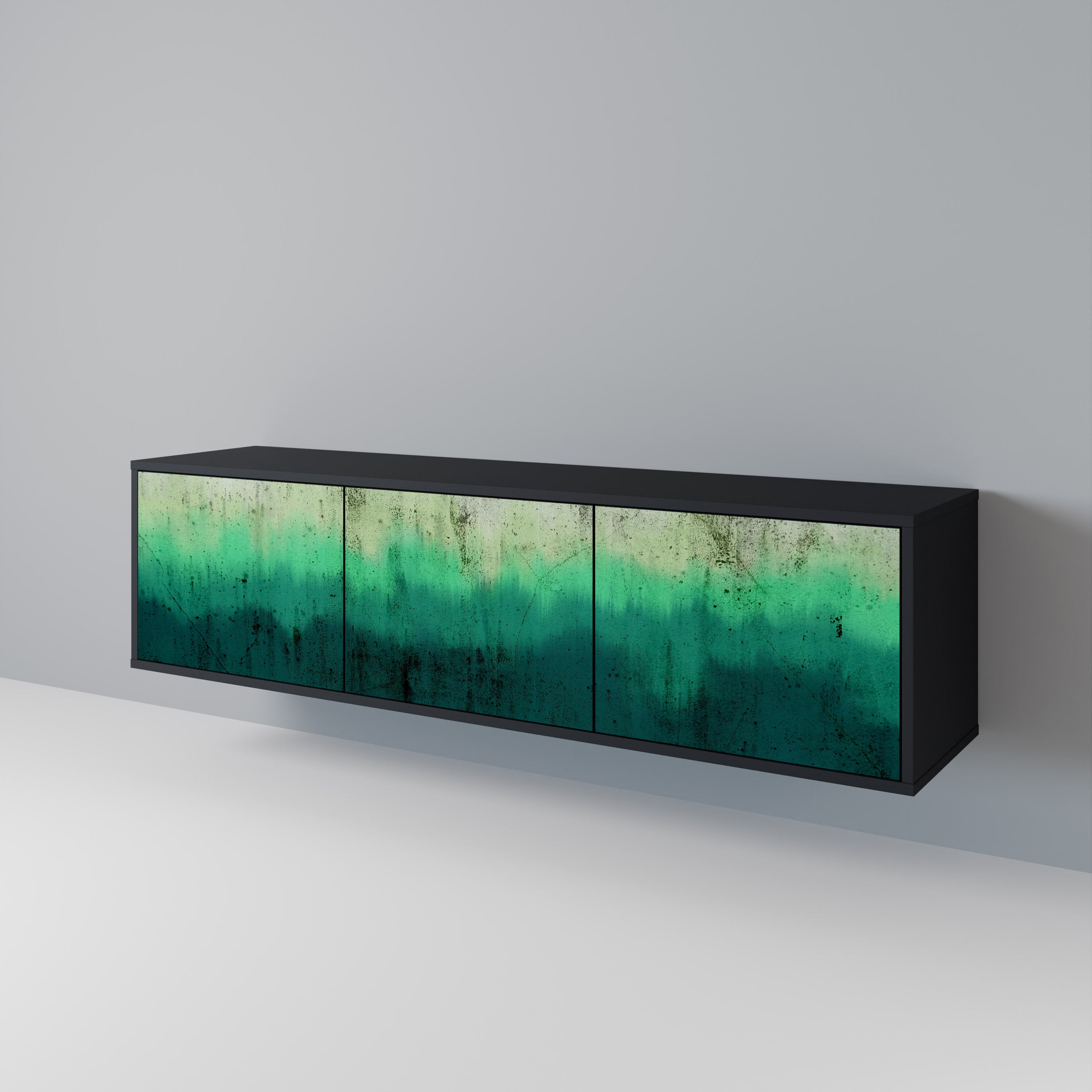 NORTHERN LIGHTS Mueble de TV de 3 Puertas