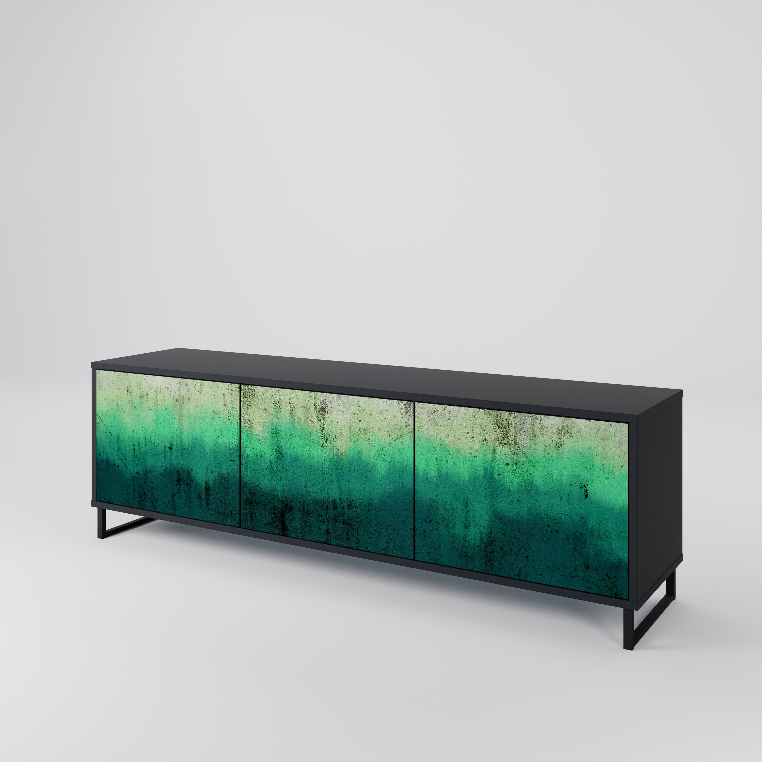 NORTHERN LIGHTS Mueble de TV de 3 Puertas