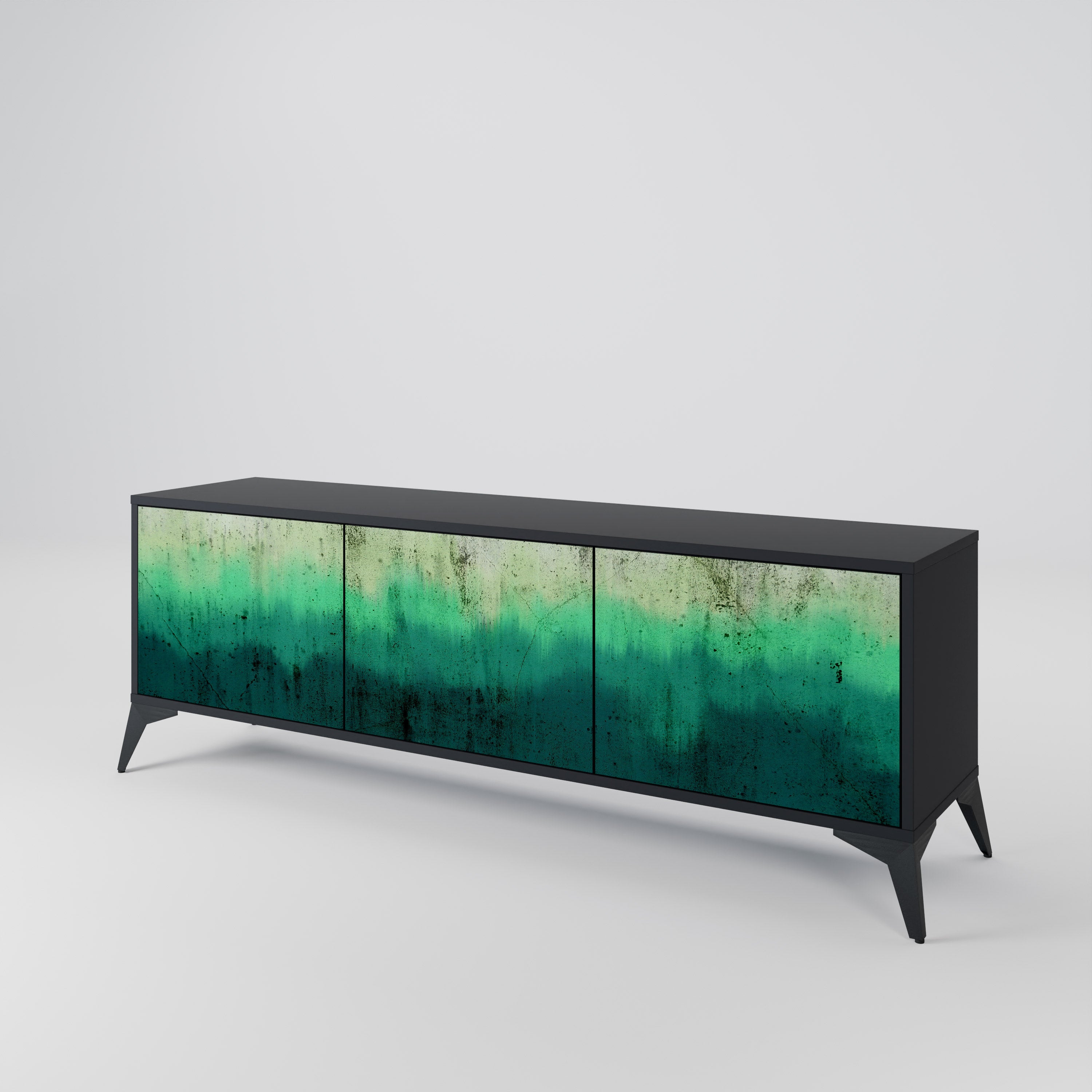 NORTHERN LIGHTS Mueble de TV de 3 Puertas