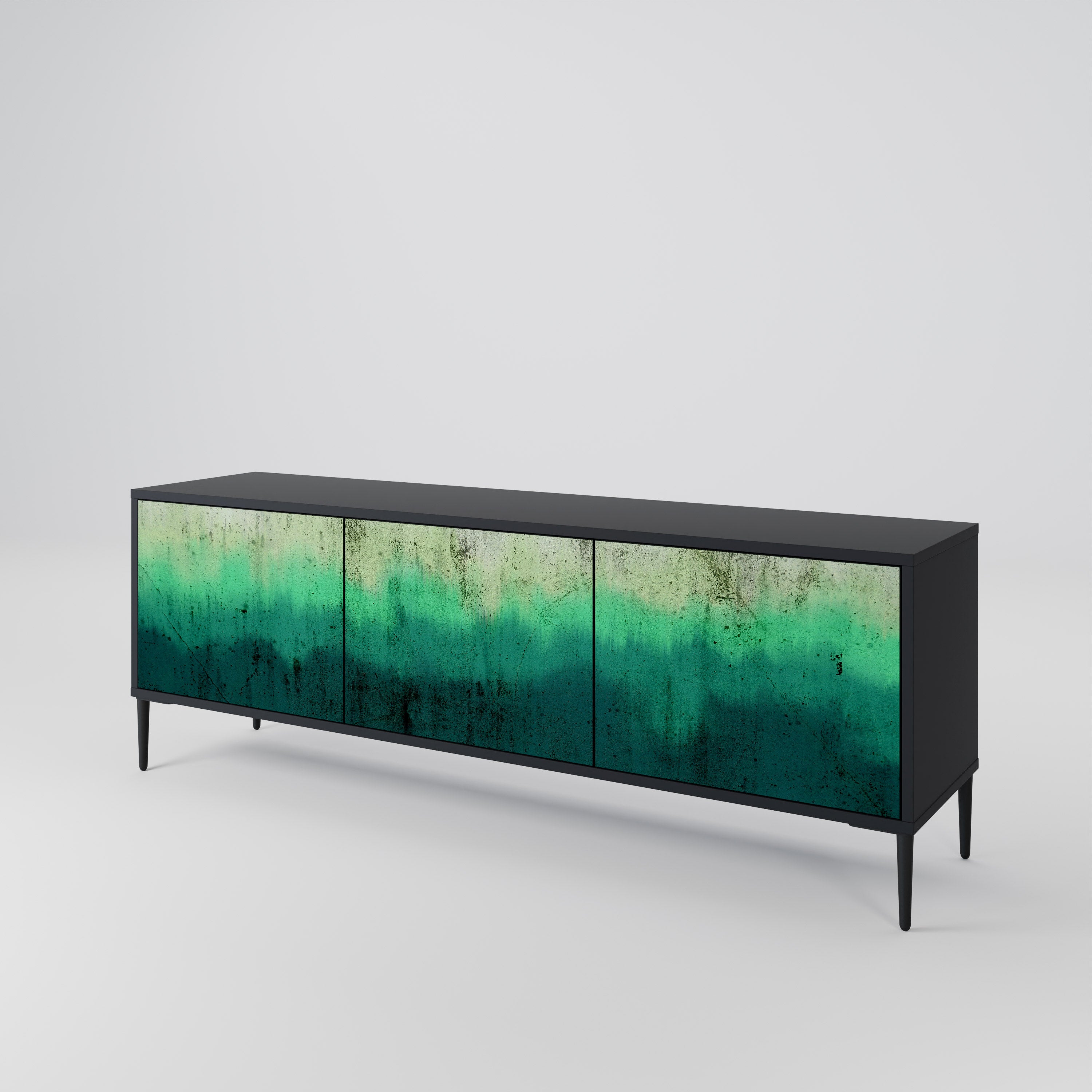NORTHERN LIGHTS Mueble de TV de 3 Puertas