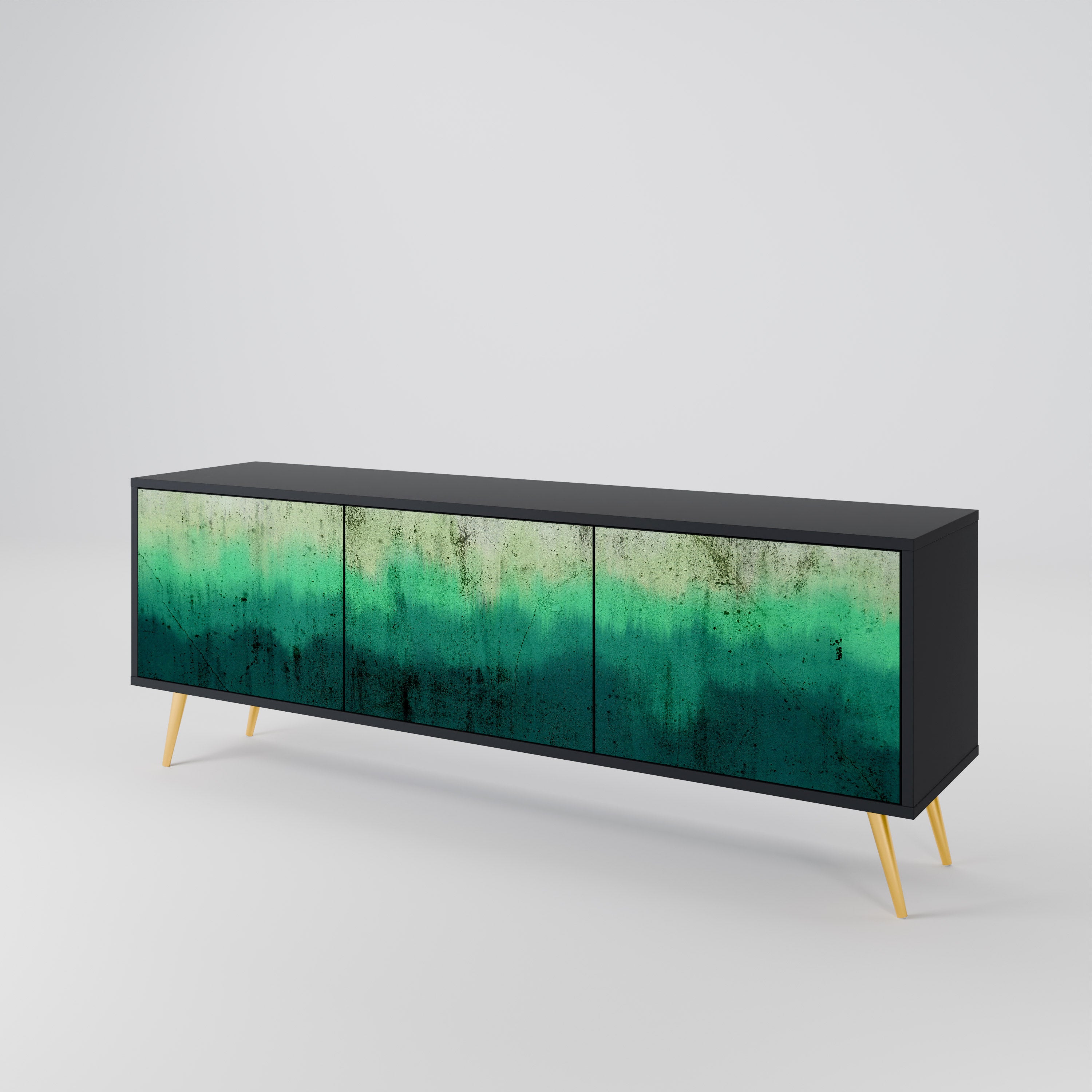 NORTHERN LIGHTS Mueble de TV de 3 Puertas