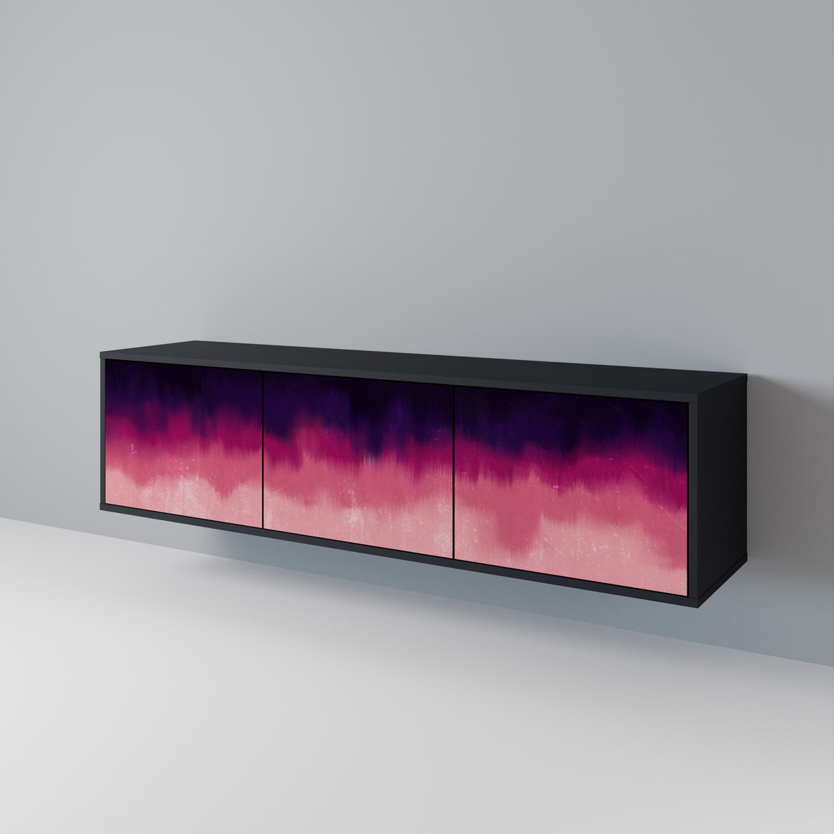 AURORA BOREALIS 3-türiges TV-Lowboard