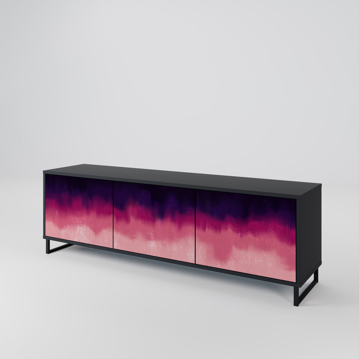 AURORA BOREALIS 3-türiges TV-Lowboard