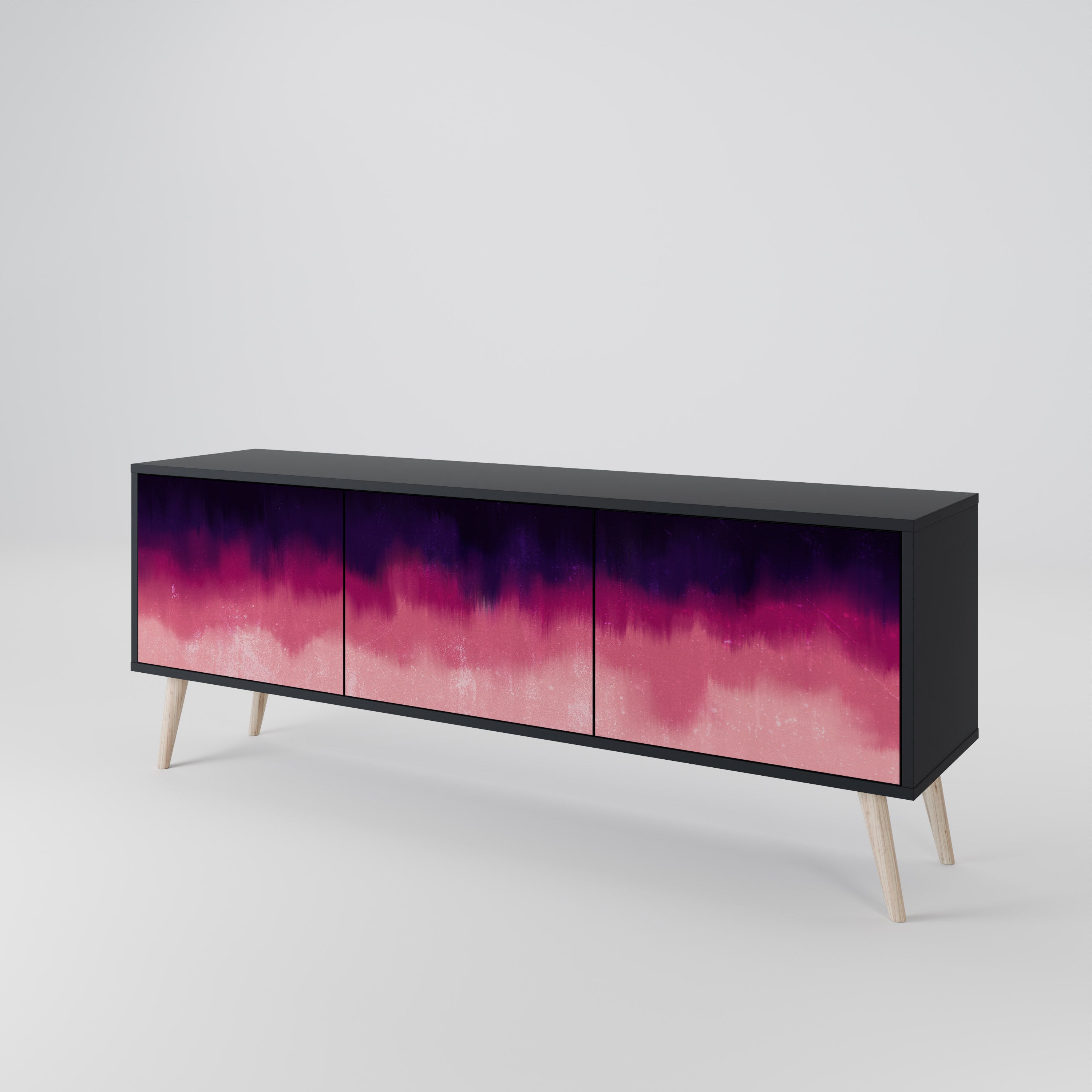 AURORA BOREALIS 3-Door TV Cabinet