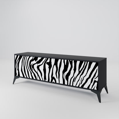 SPLENDID ZEBRA Έπιπλο τηλεόρασης 3-θυρών
