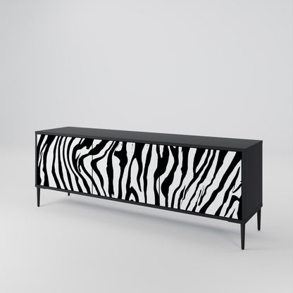 SPLENDID ZEBRA Έπιπλο τηλεόρασης 3-θυρών