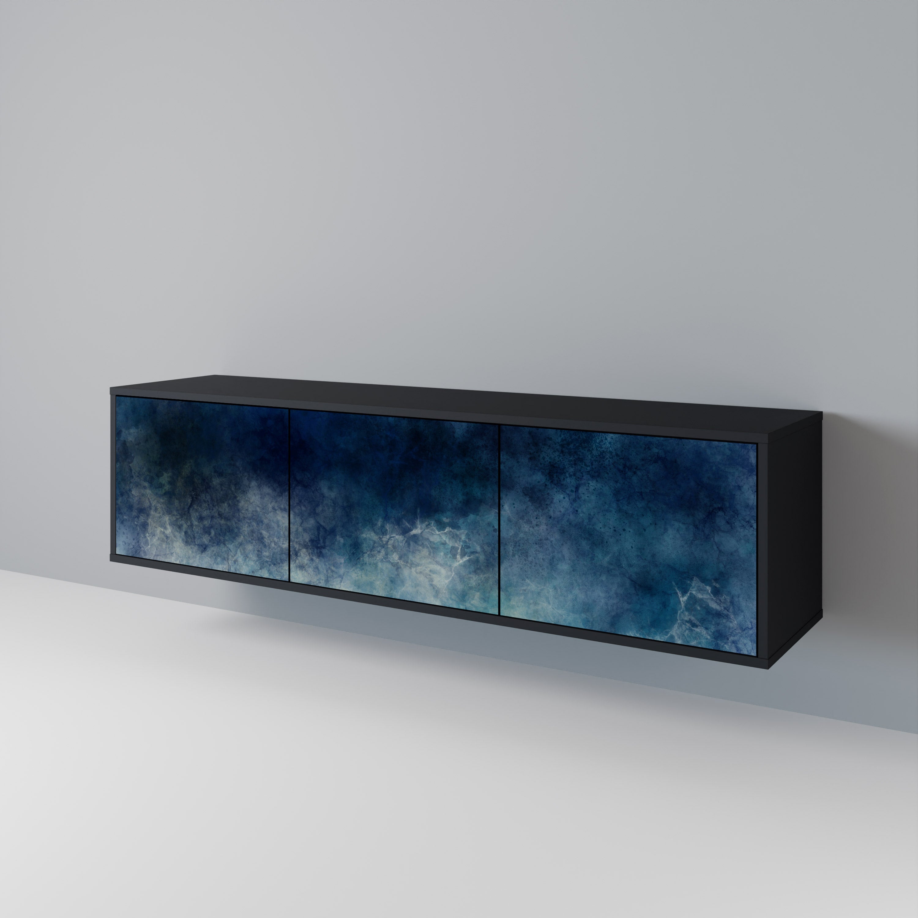 CELESTIAL FALL Třídveřový TV stolek