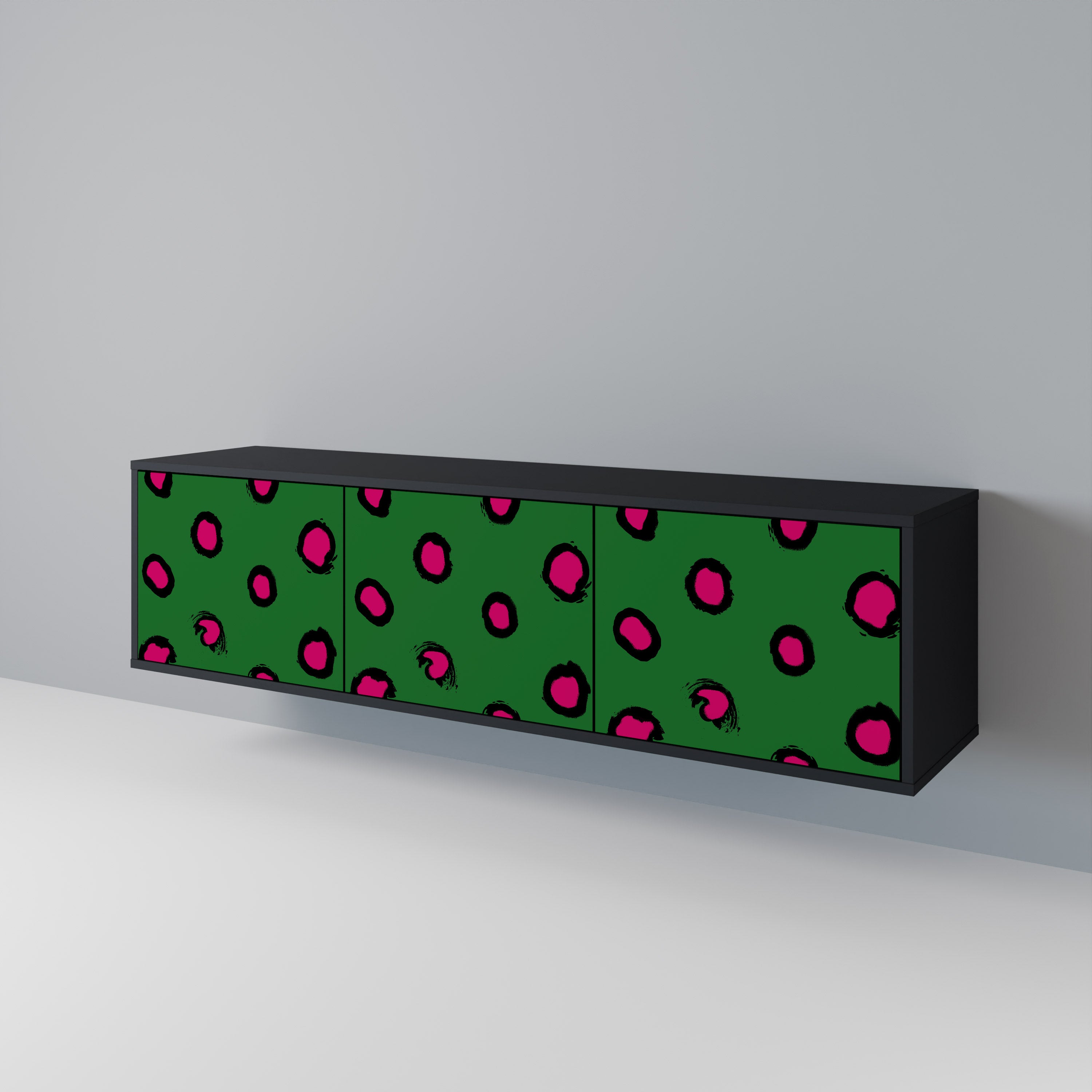 FUNKY SPOTS Třídveřový TV stolek