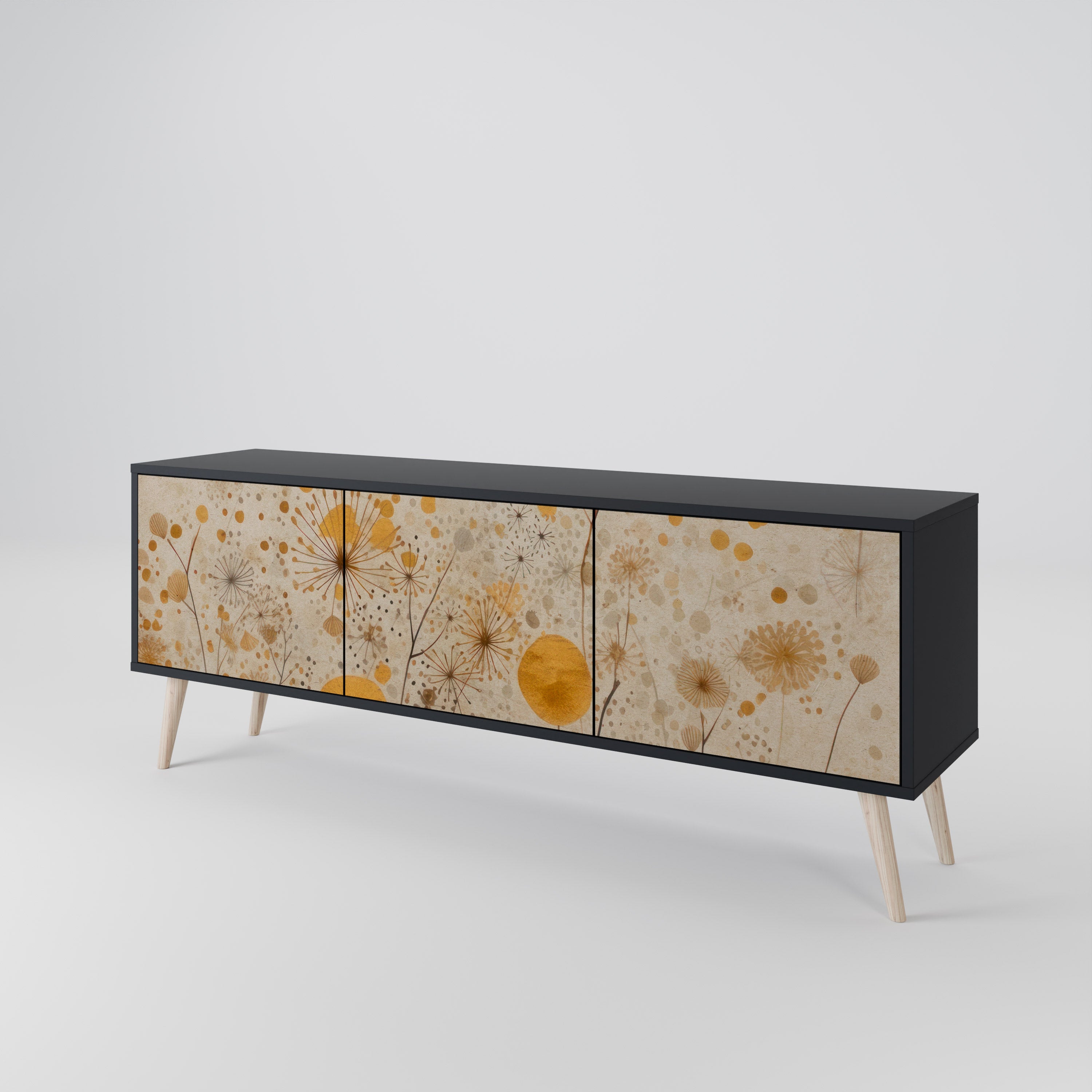 MORNING GLADE Móvel de TV de 3 Portas