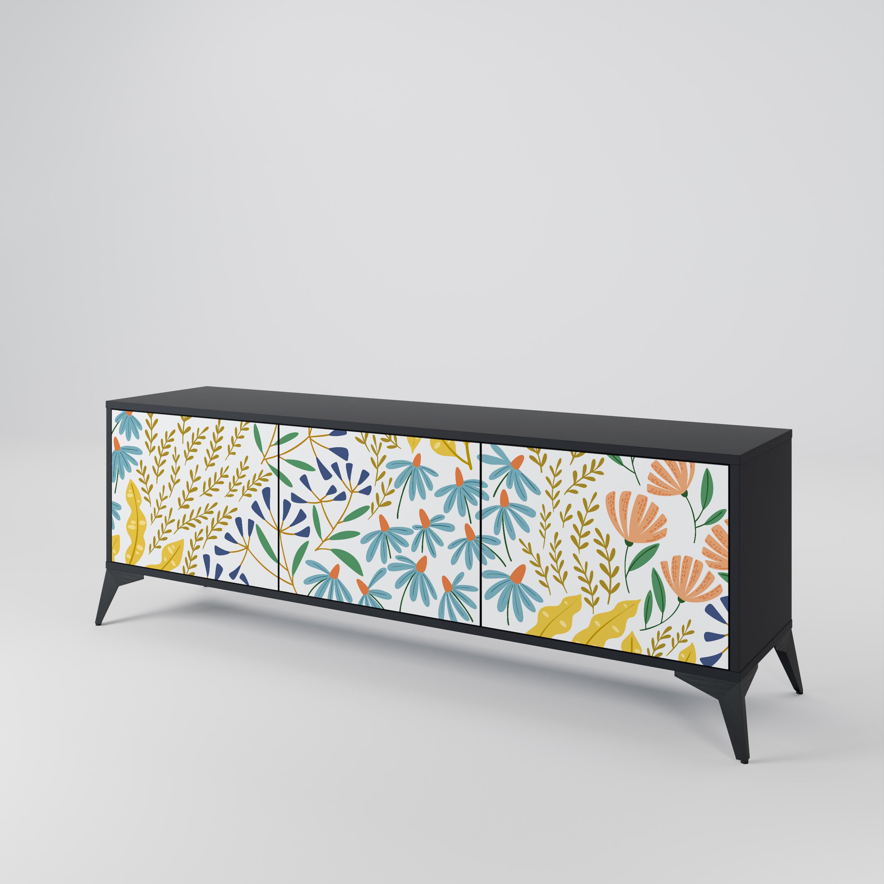 HELLO SPRING 3-türiges TV-Lowboard