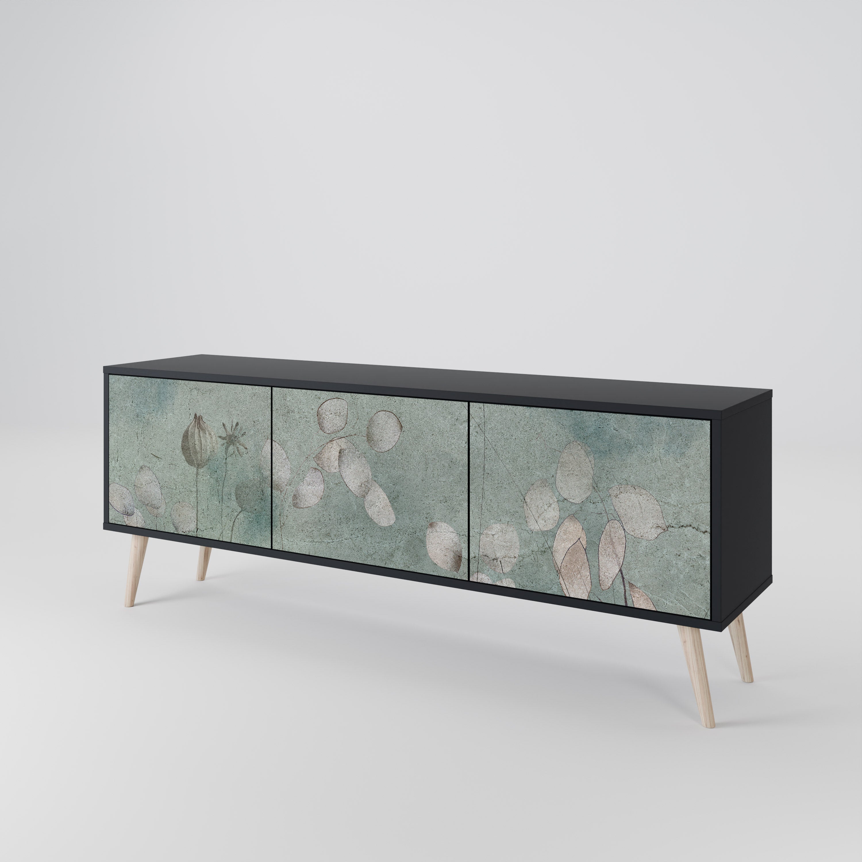 NIGHT LADY 3-türiges TV-Lowboard