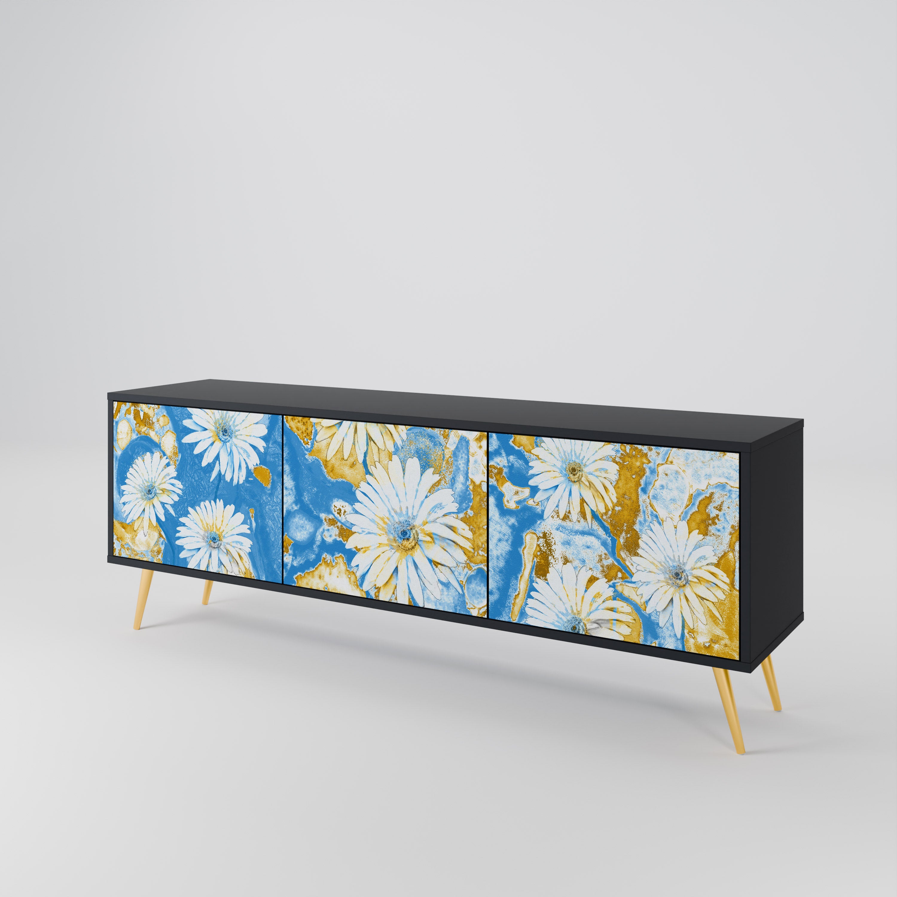 DAISY LUXE 3-türiges TV-Lowboard