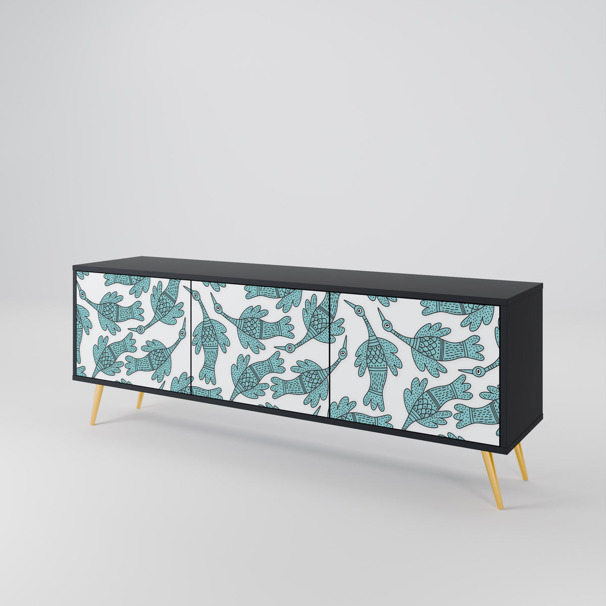 WATERSPOUT SONGIBIRD 3-türiges TV-Lowboard