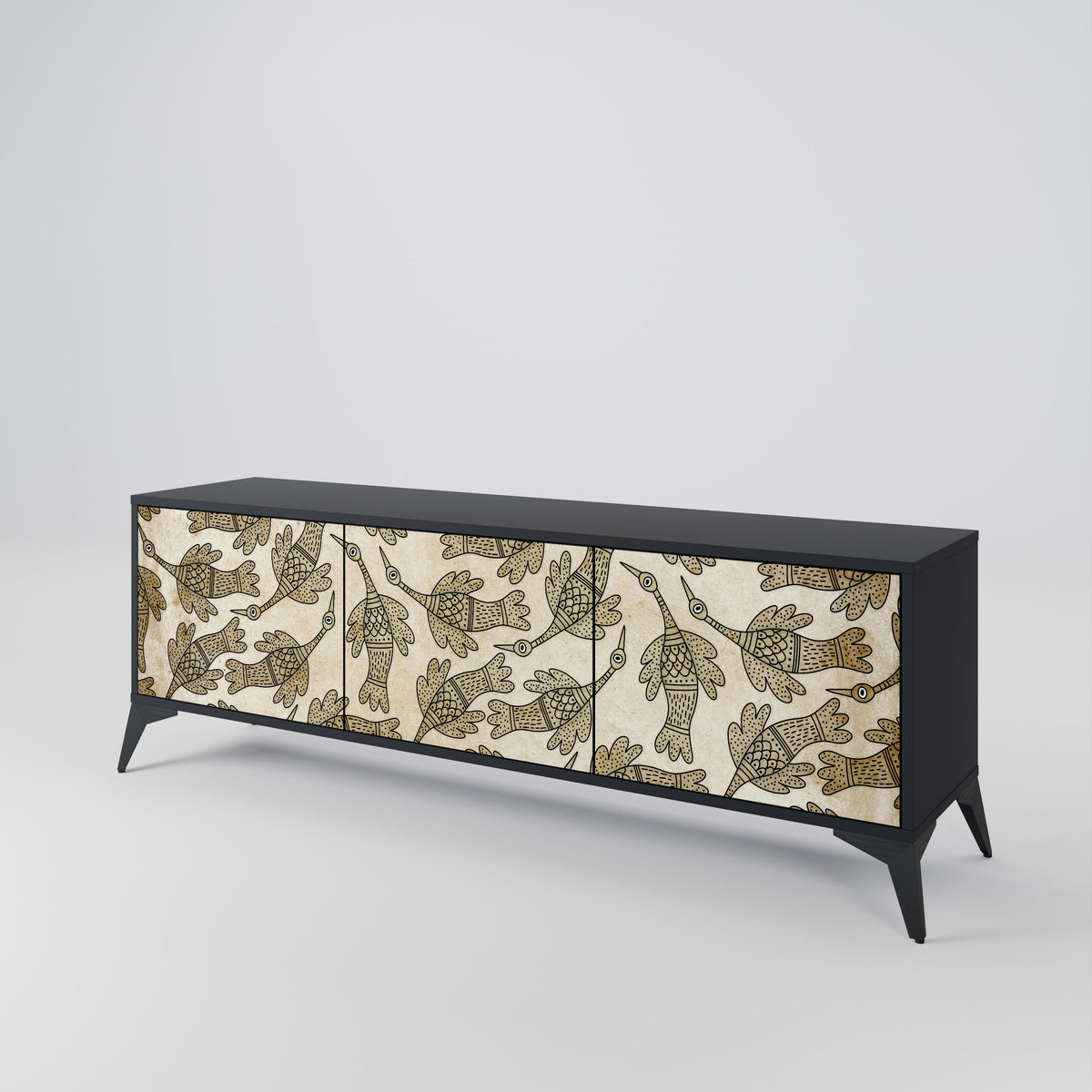 ALMONDINE SONGBIRD 3-türiges TV-Lowboard