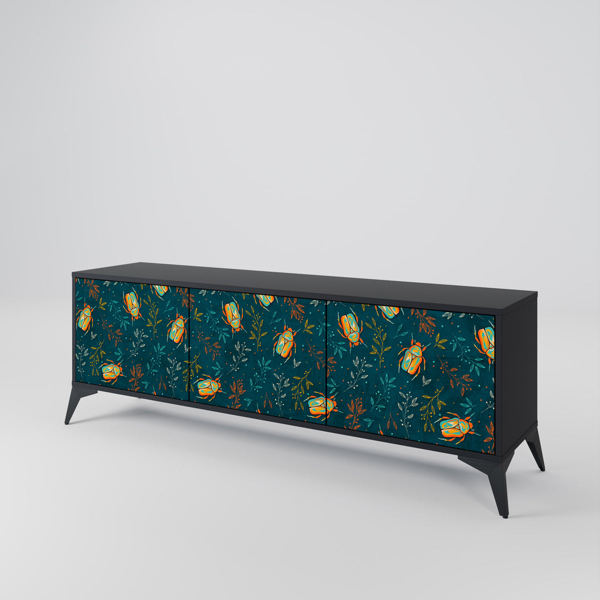AUTUMN INSECTS Mueble de TV de 3 Puertas