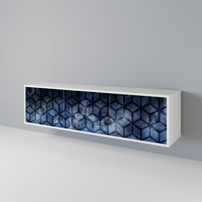 CUBIC MIST Móvel de TV de 3 Portas