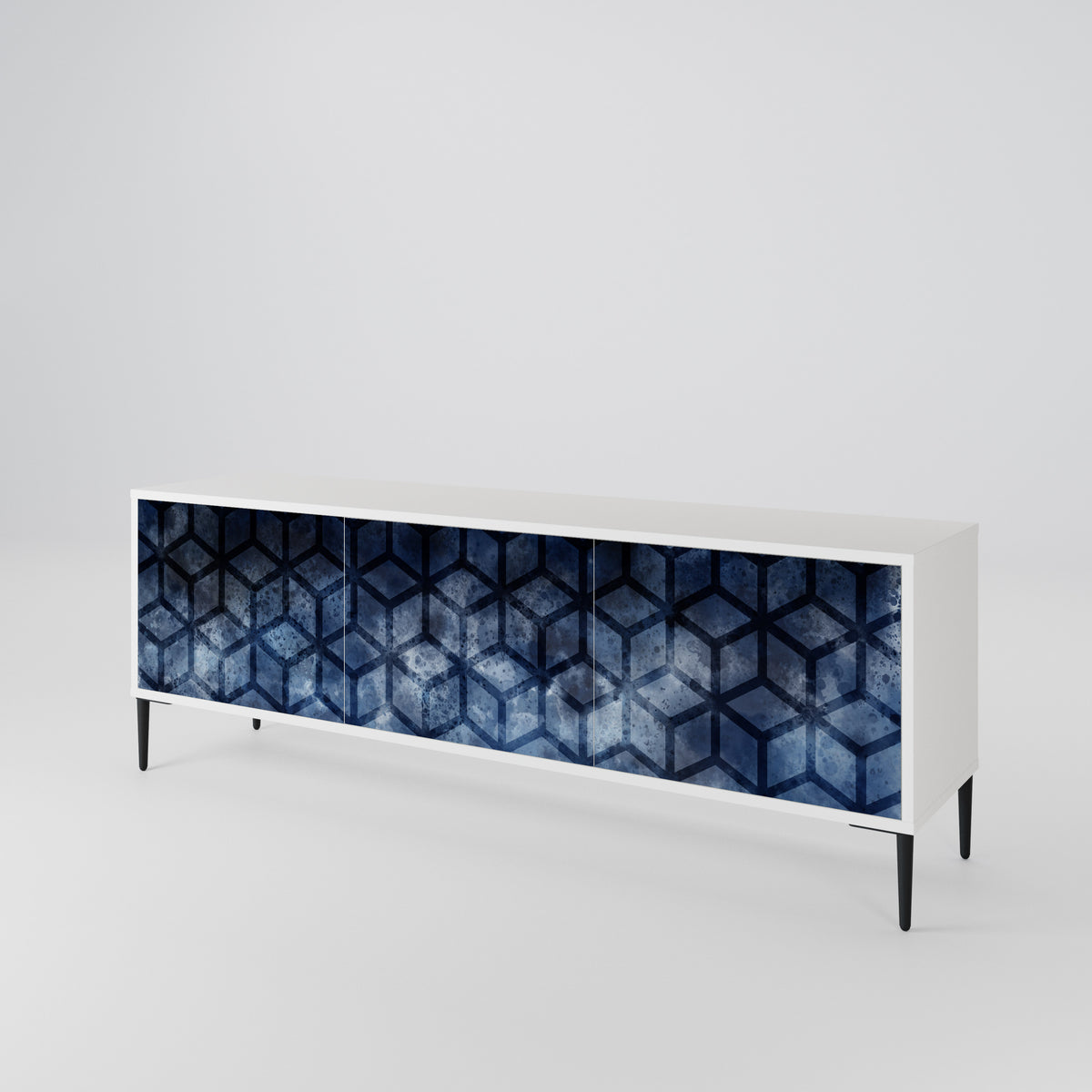 CUBIC MIST 3-türiges TV-Lowboard